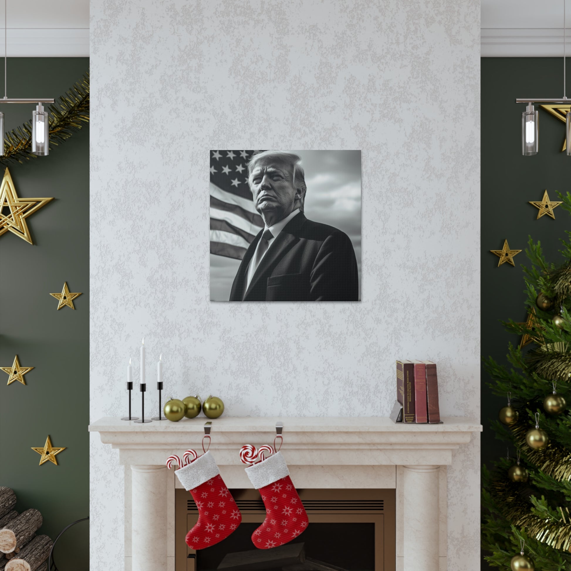 "American Donald Trump" Wall Art - Weave Got Gifts - Unique Gifts You Won’t Find Anywhere Else!