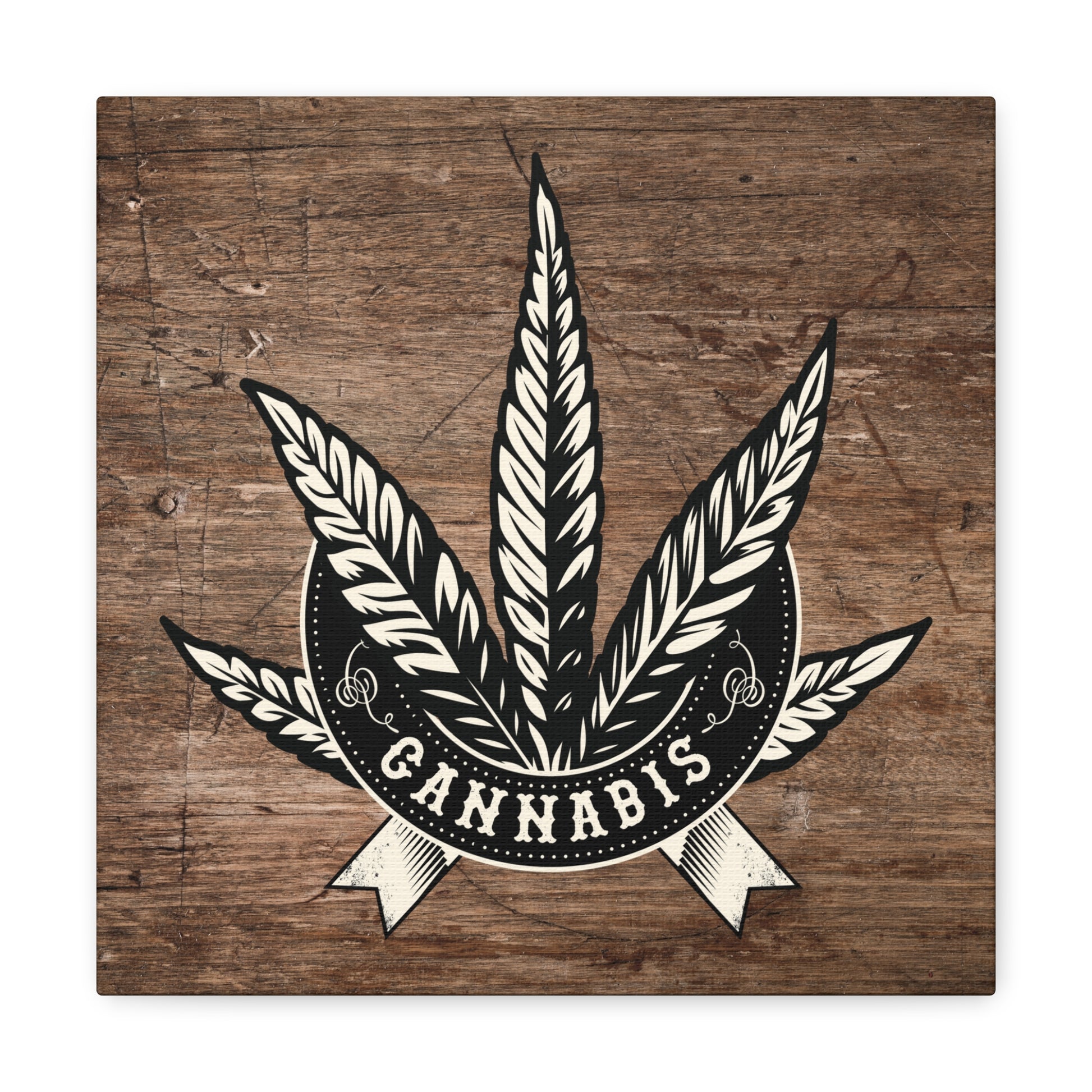 "Vintage Cannabis" Wall Art - Weave Got Gifts - Unique Gifts You Won’t Find Anywhere Else!