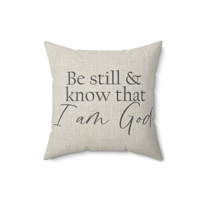 Religious quote pillow for home
