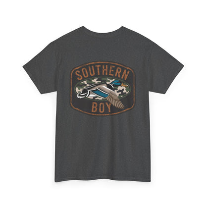 southern boy t shirt with duck hunting design