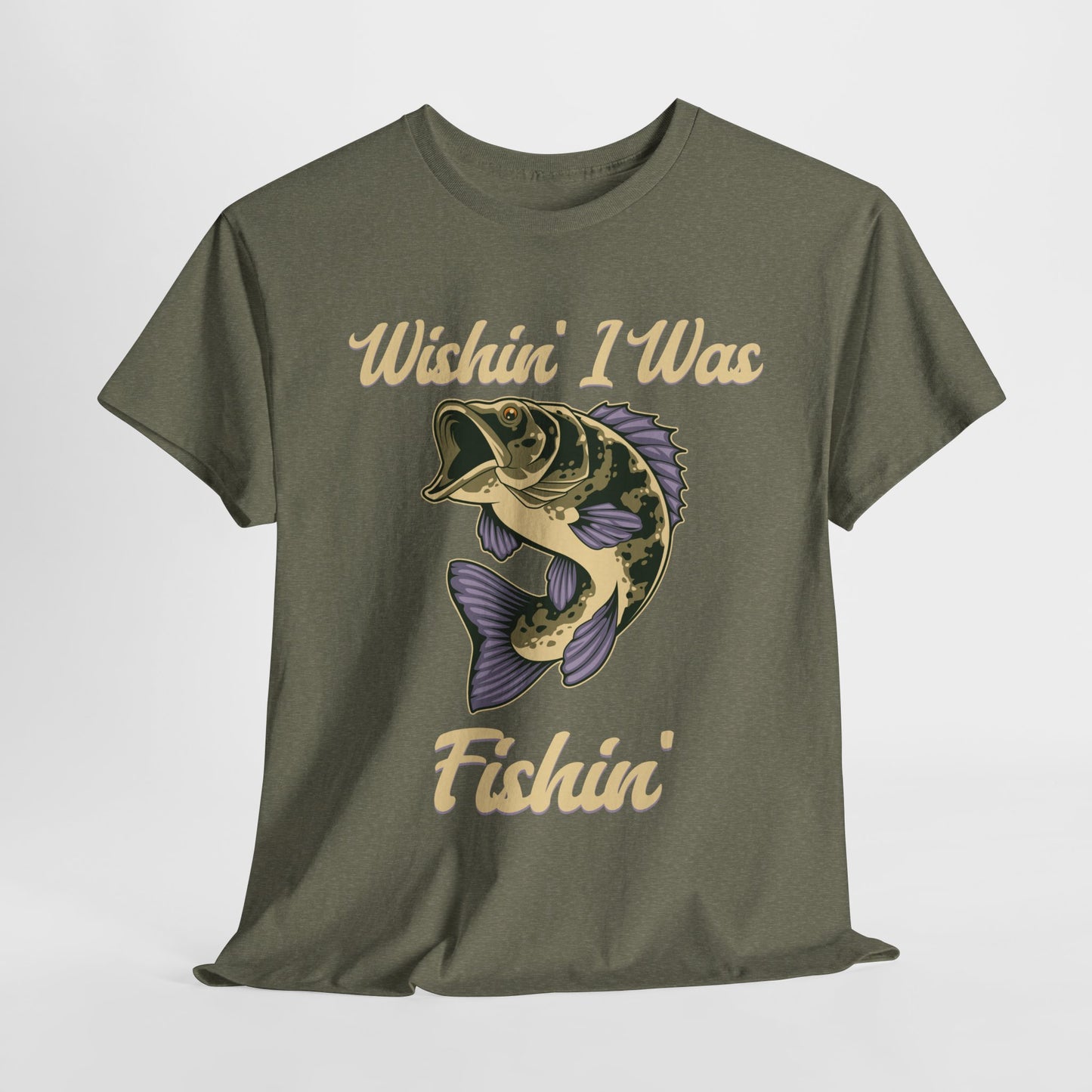 Wishin' I Was Fishin' T-Shirt