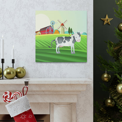 "Cow On A Farm" Kids Wall Art - Weave Got Gifts - Unique Gifts You Won’t Find Anywhere Else!