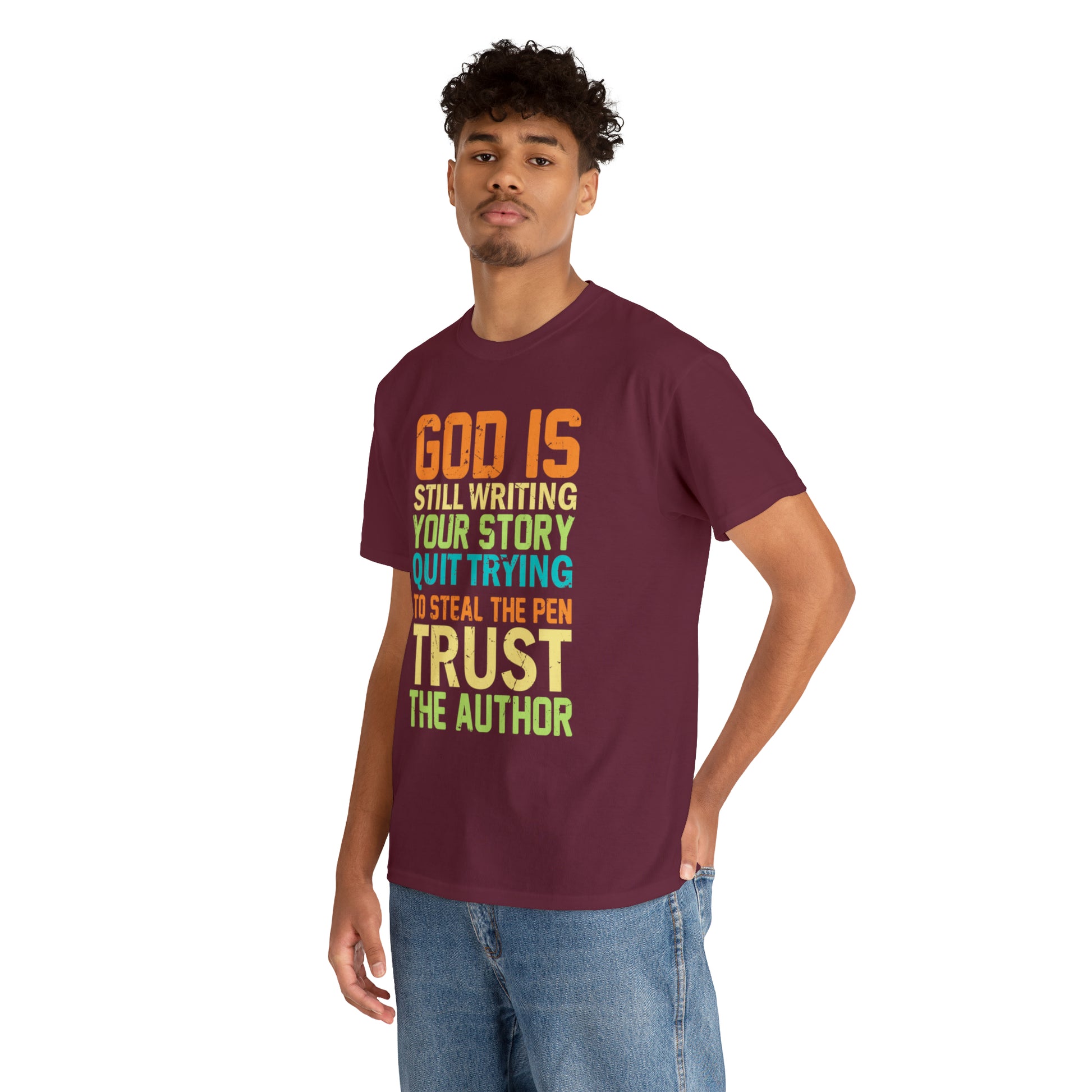 "God Is Still Writing Your Story" T-Shirt - Weave Got Gifts - Unique Gifts You Won’t Find Anywhere Else!