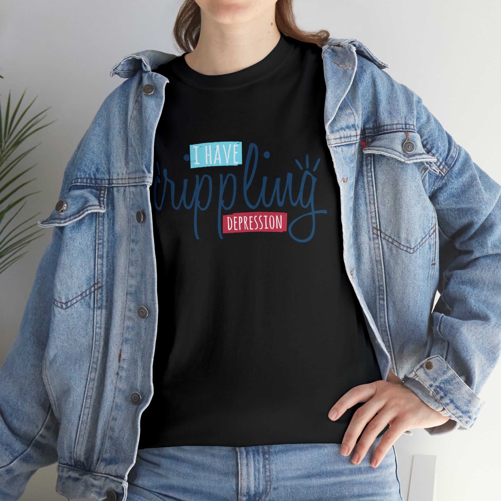 "I Have Crippling Depression" T-Shirt - Weave Got Gifts - Unique Gifts You Won’t Find Anywhere Else!