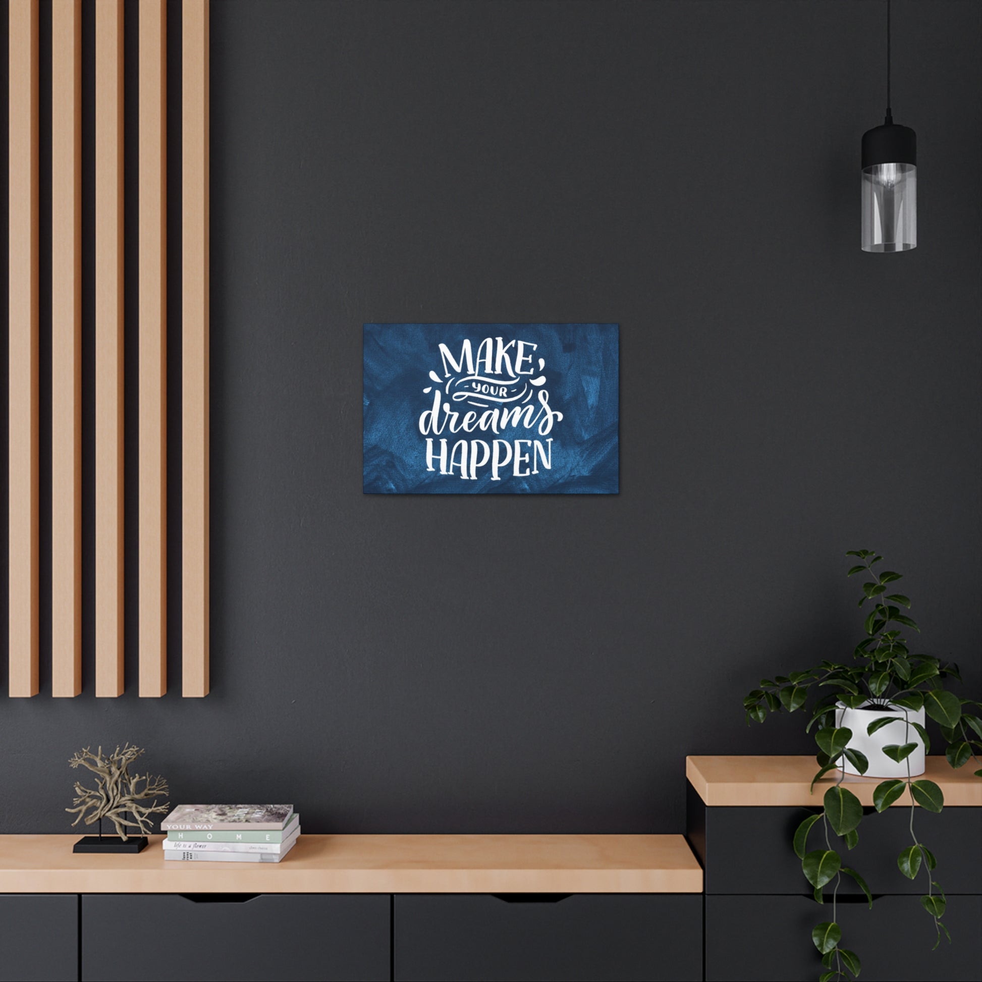 "Make Your Dreams Happen" Wall Art - Weave Got Gifts - Unique Gifts You Won’t Find Anywhere Else!