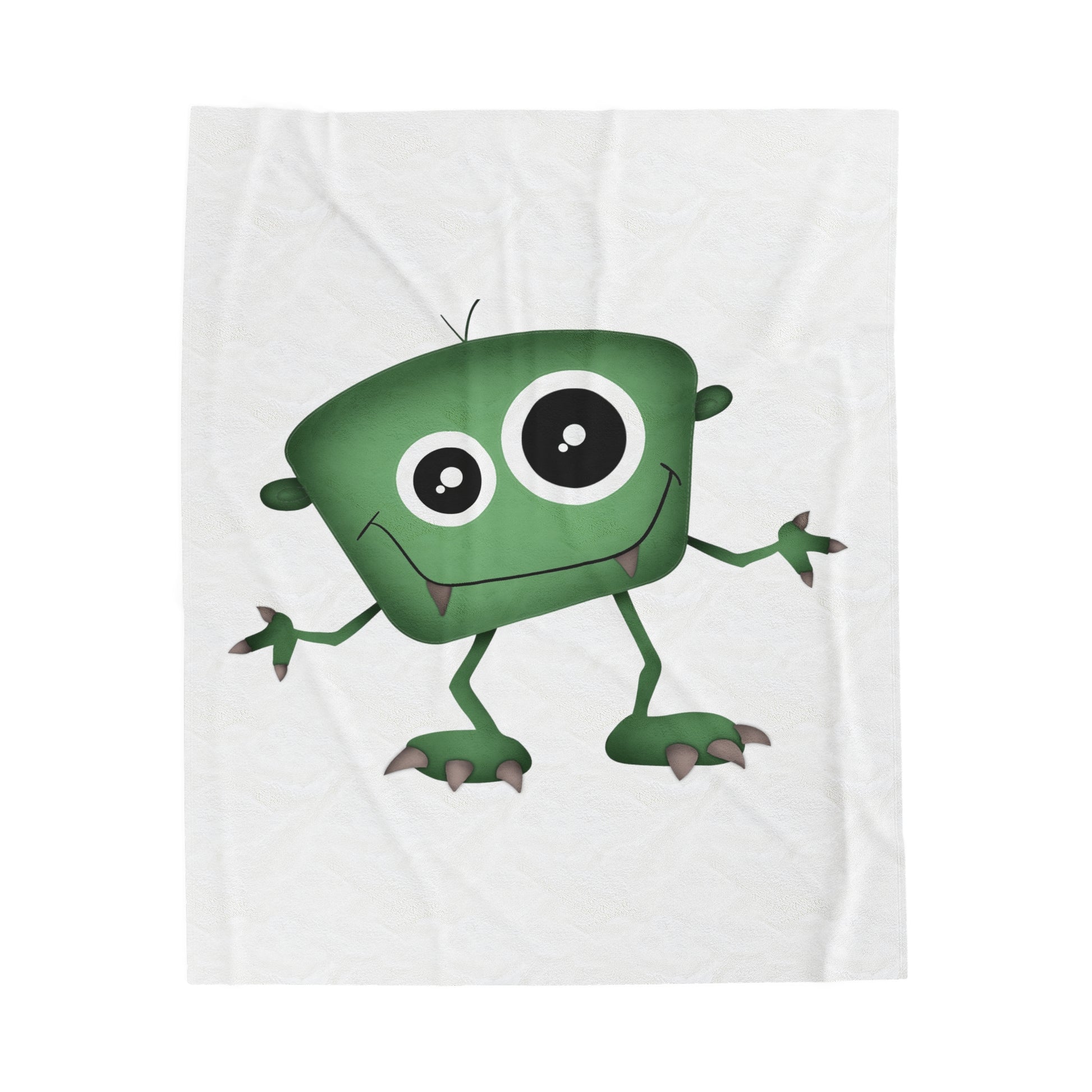 "Green Monster" Plush Blanket - Weave Got Gifts - Unique Gifts You Won’t Find Anywhere Else!
