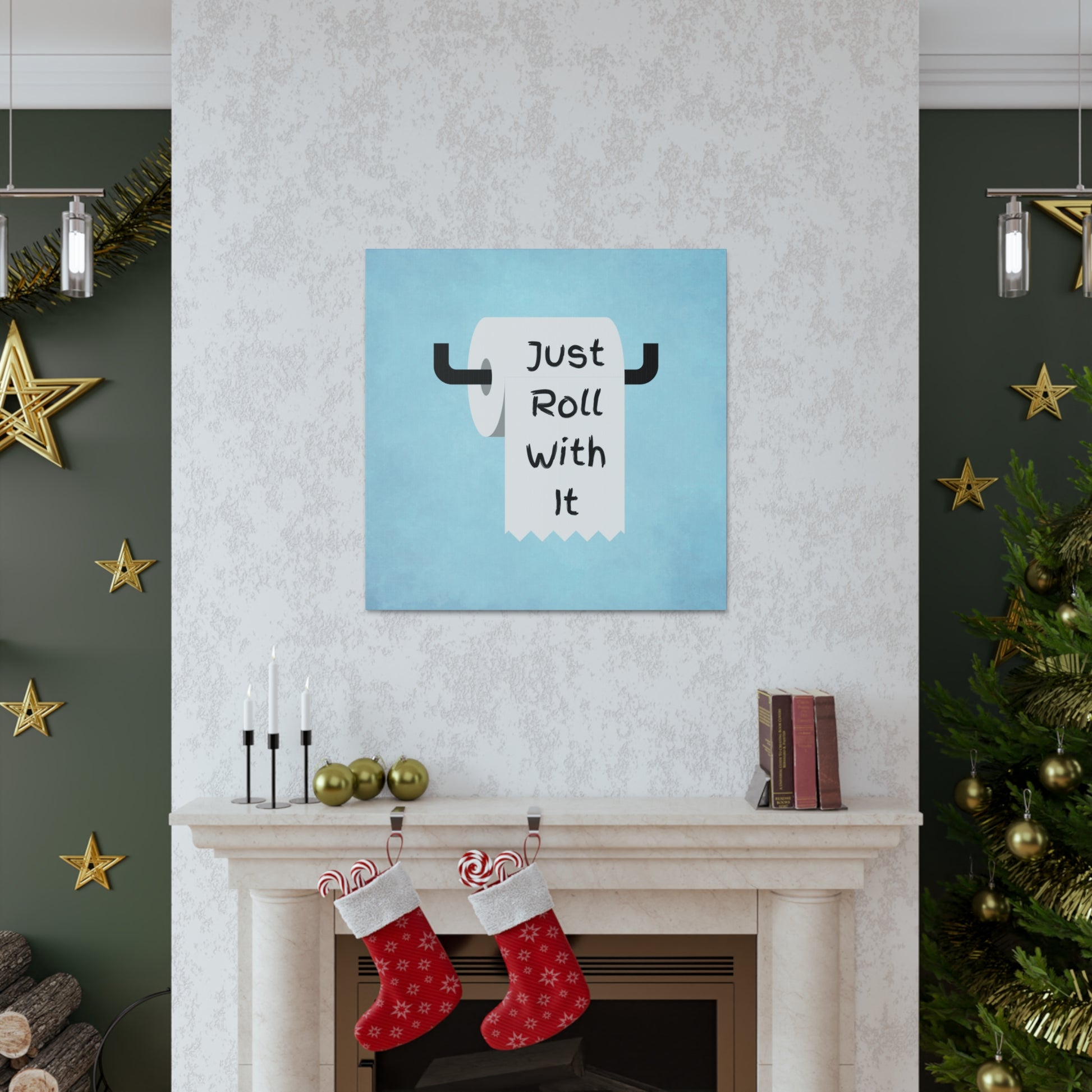 "Just Roll With It" Wall Art - Weave Got Gifts - Unique Gifts You Won’t Find Anywhere Else!