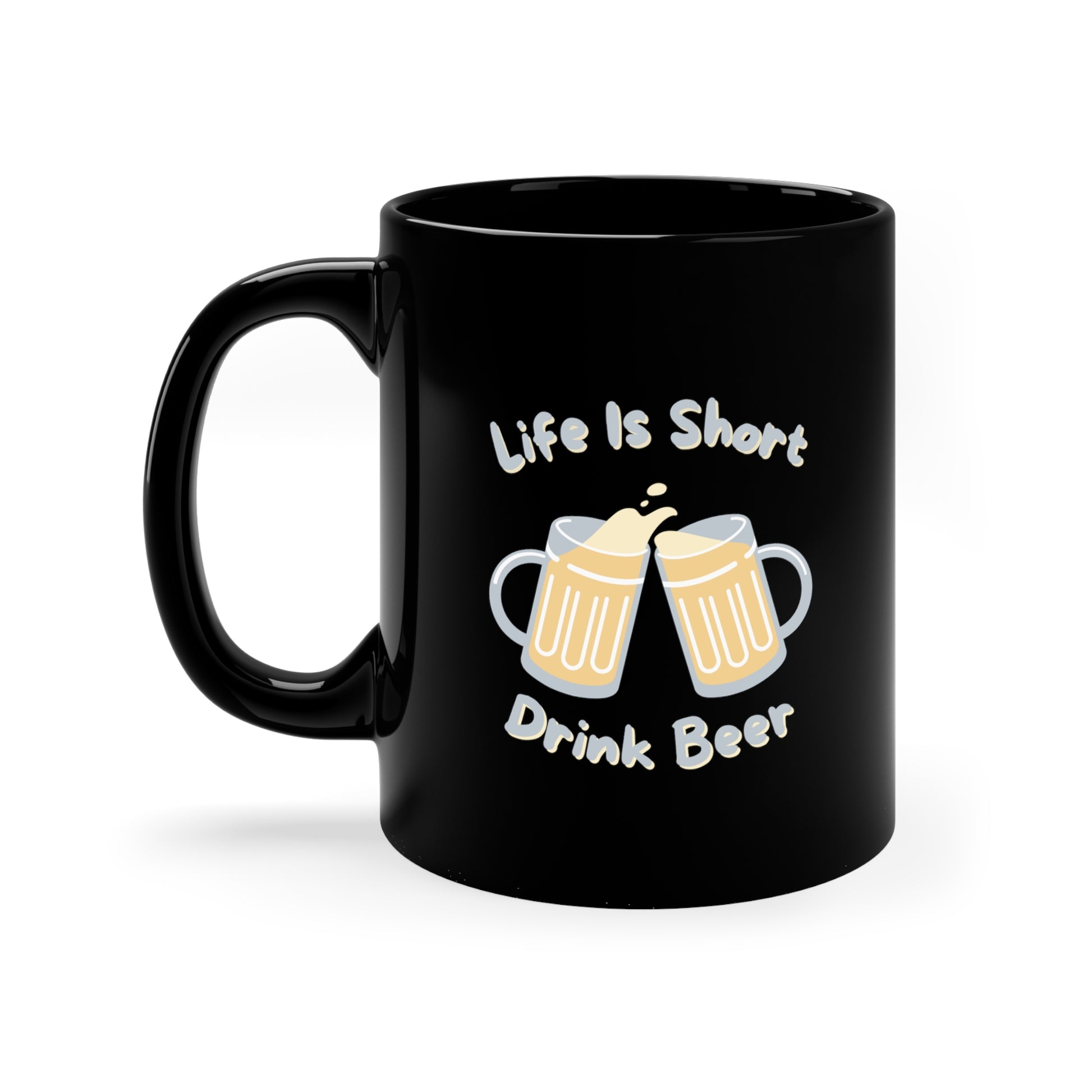 "Life Is Short, Drink Some Beer" Coffee Mug - Weave Got Gifts - Unique Gifts You Won’t Find Anywhere Else!