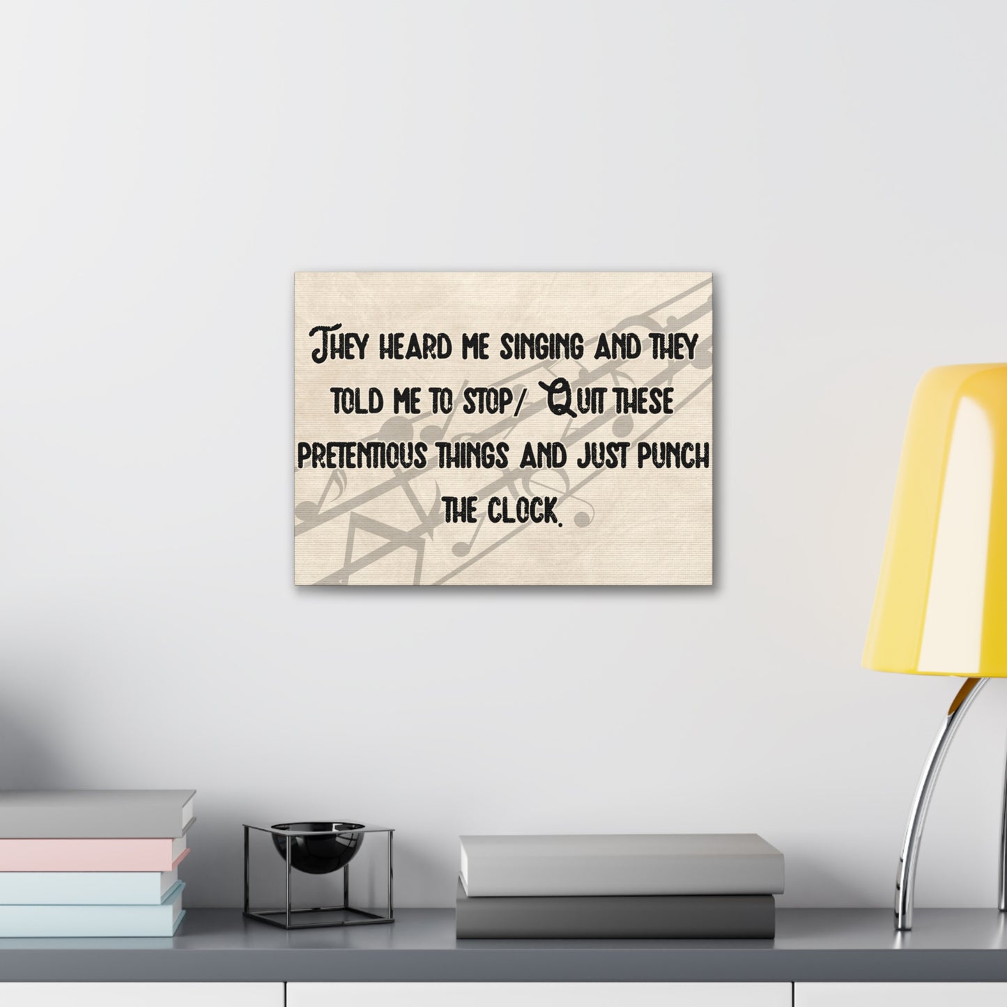 "Custom Lyrics" Wall Art - Weave Got Gifts - Unique Gifts You Won’t Find Anywhere Else!