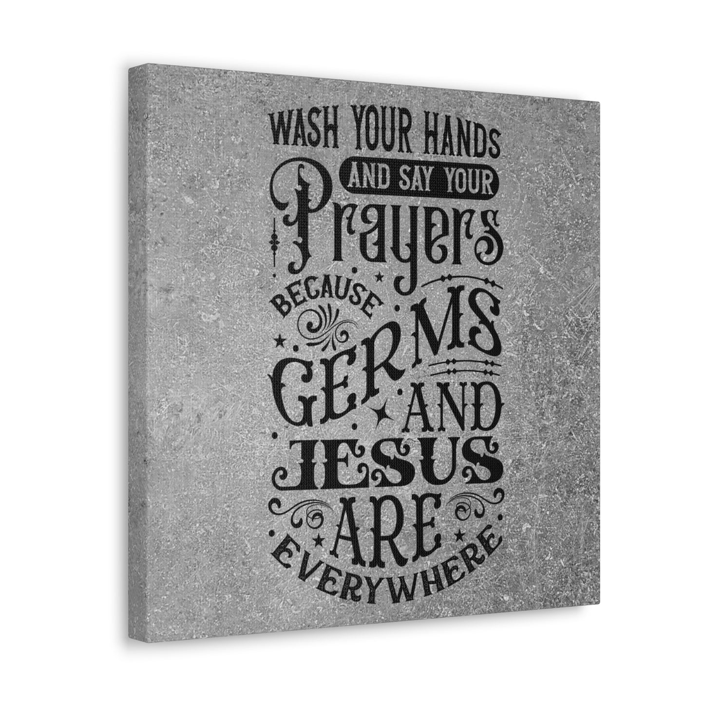 "Wash Your Hands & Say Your Prayers" Wall Art - Weave Got Gifts - Unique Gifts You Won’t Find Anywhere Else!