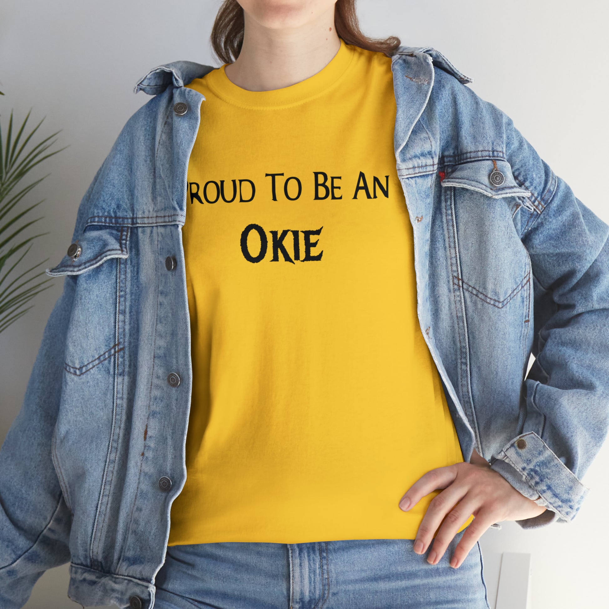 "Proud To Be An Okie" T-shirt - Weave Got Gifts - Unique Gifts You Won’t Find Anywhere Else!