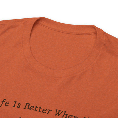 "Life Is Better When I'm Elk Hunting" T-Shirt - Weave Got Gifts - Unique Gifts You Won’t Find Anywhere Else!