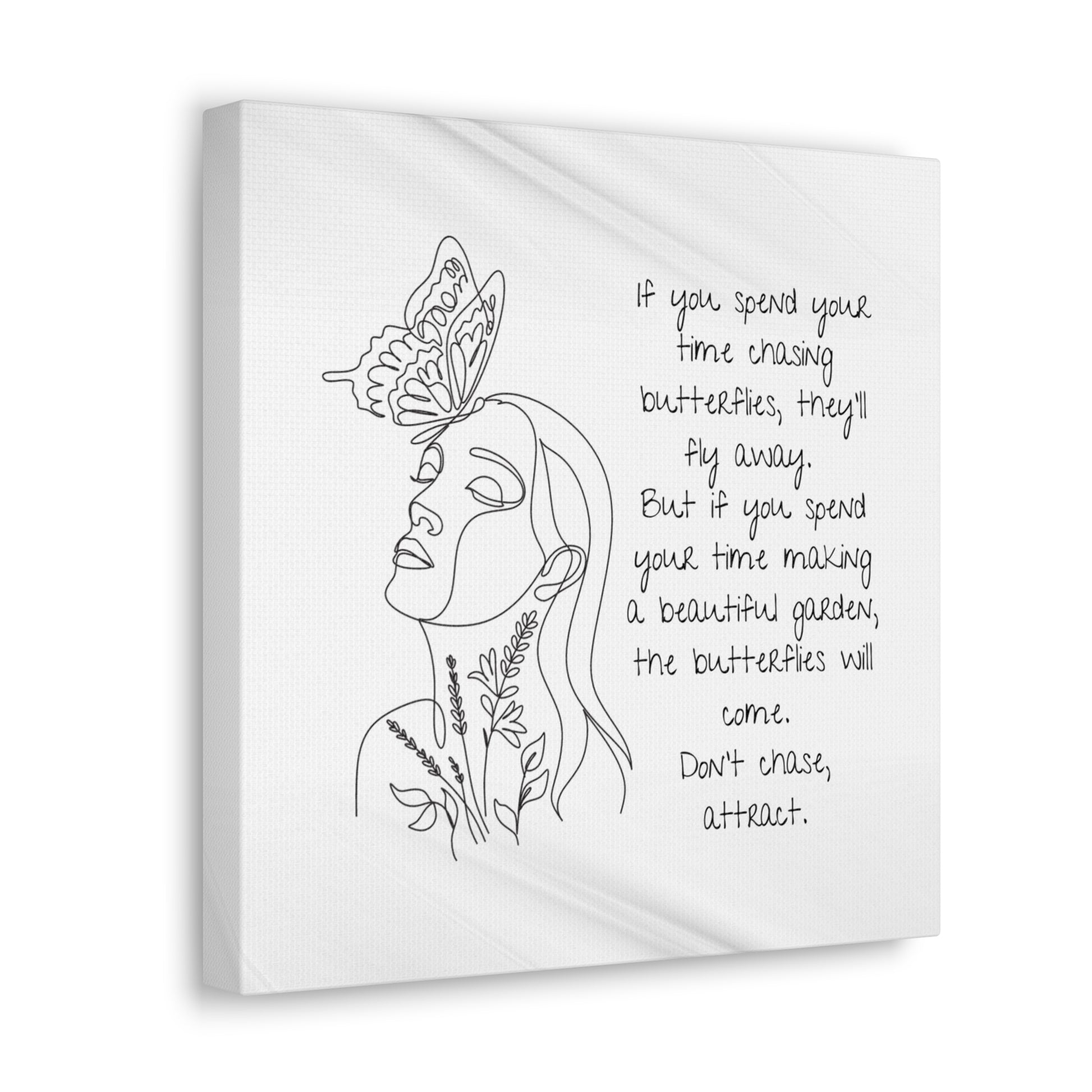"Wilderness Women Butterfly Quote" Wall Art - Weave Got Gifts - Unique Gifts You Won’t Find Anywhere Else!