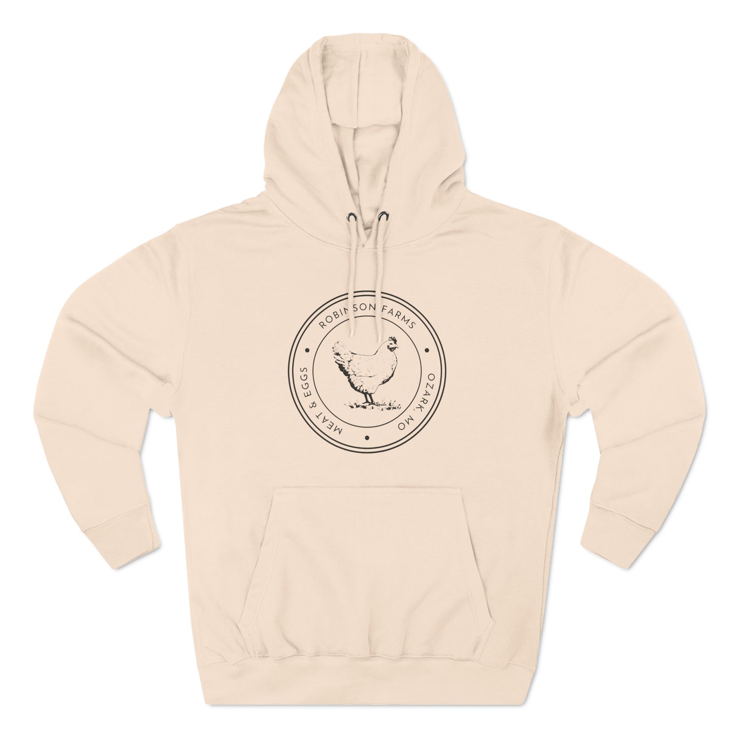 Custom "Chicken Farm Logo" Hoodie - Weave Got Gifts - Unique Gifts You Won’t Find Anywhere Else!