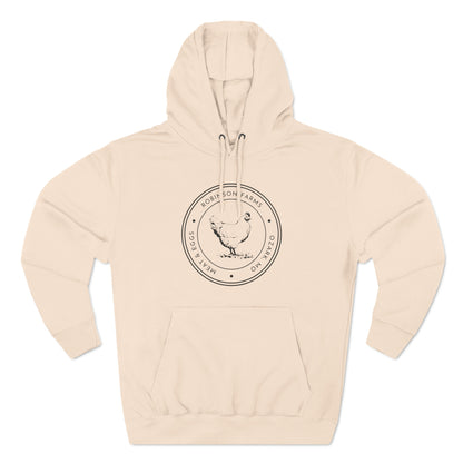 Custom "Chicken Farm Logo" Hoodie - Weave Got Gifts - Unique Gifts You Won’t Find Anywhere Else!