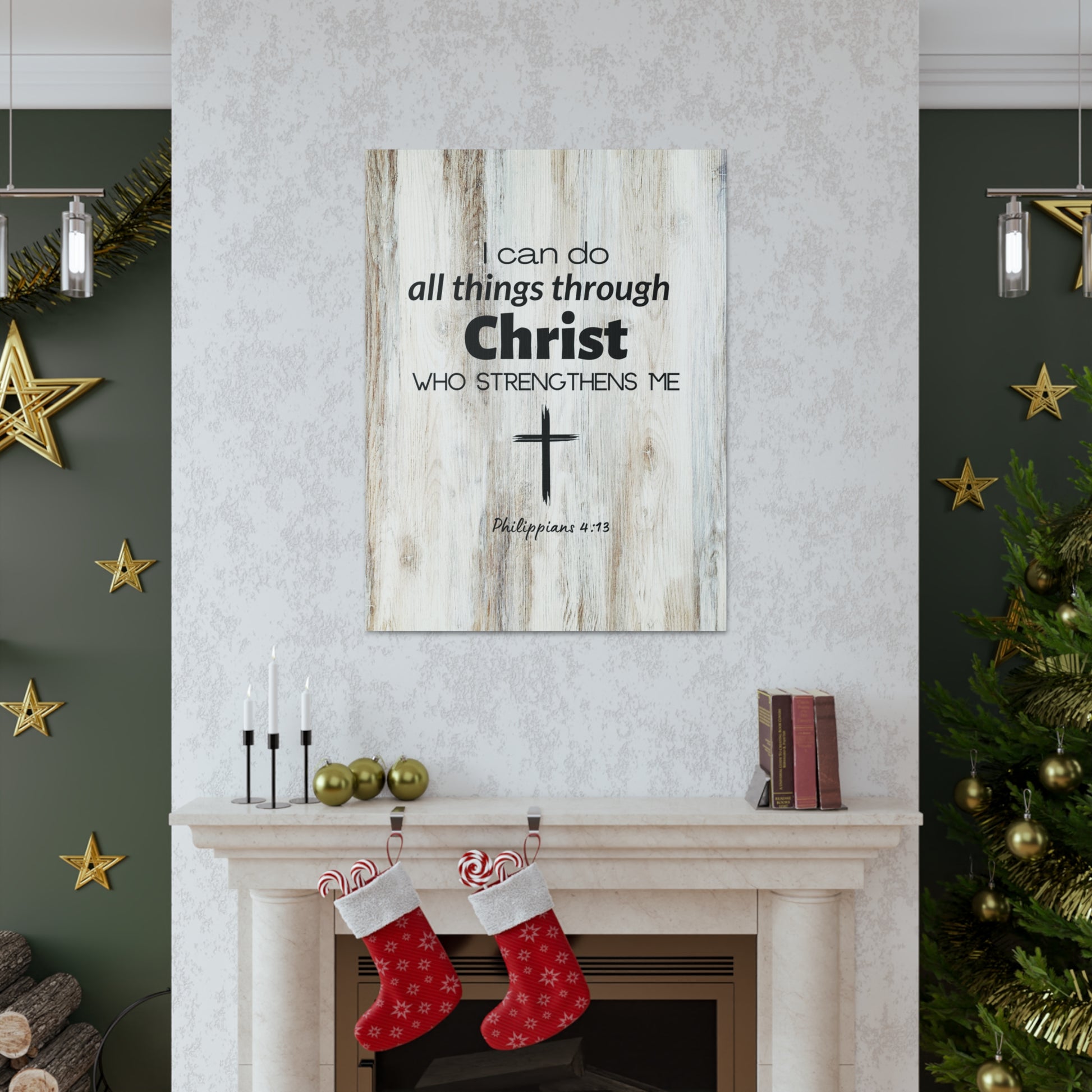 "I Can Do All Things Through Christ" Wall Print - Weave Got Gifts - Unique Gifts You Won’t Find Anywhere Else!