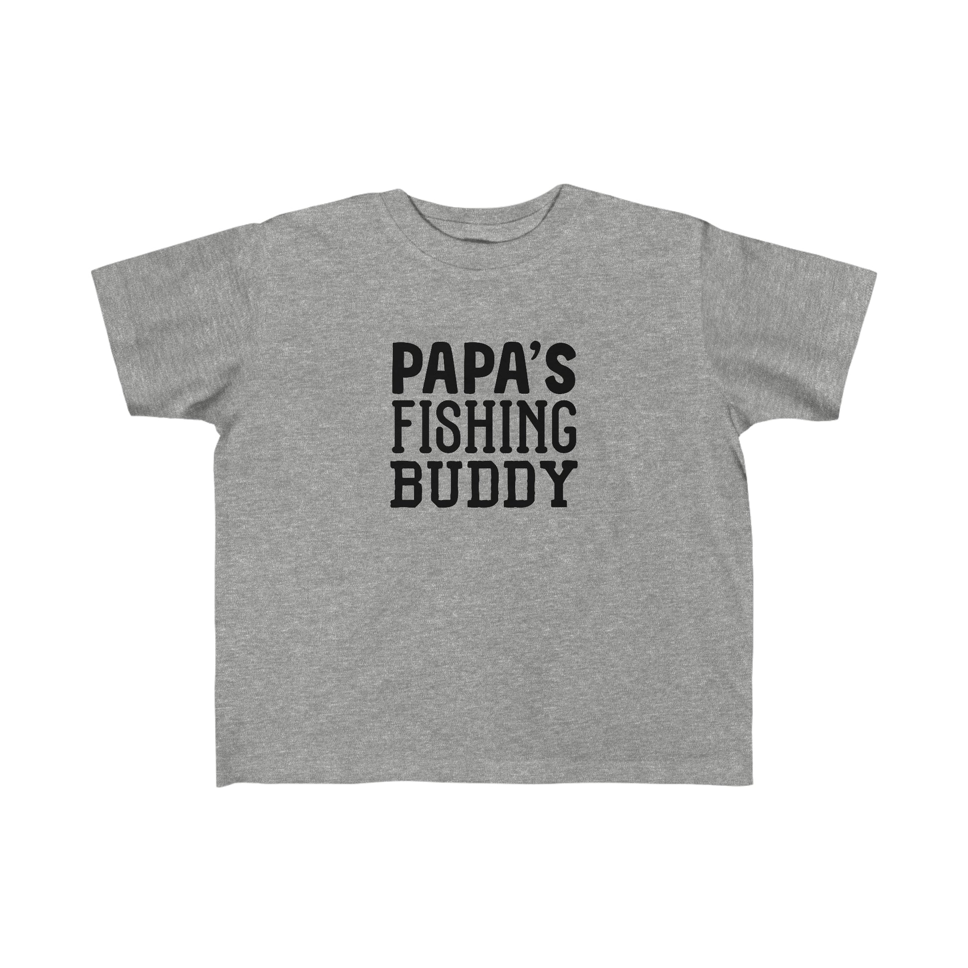 "Papa's Fishing Buddy" Toddler Shirt - Weave Got Gifts - Unique Gifts You Won’t Find Anywhere Else!