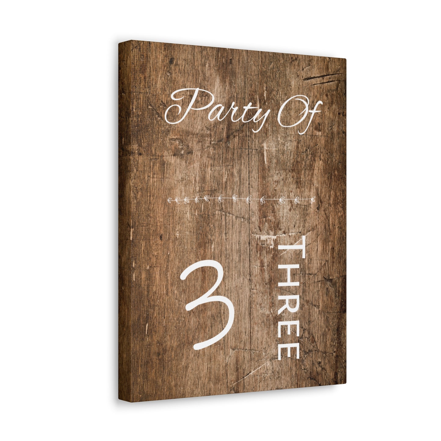 "Party Of 3" Wall Art - Weave Got Gifts - Unique Gifts You Won’t Find Anywhere Else!
