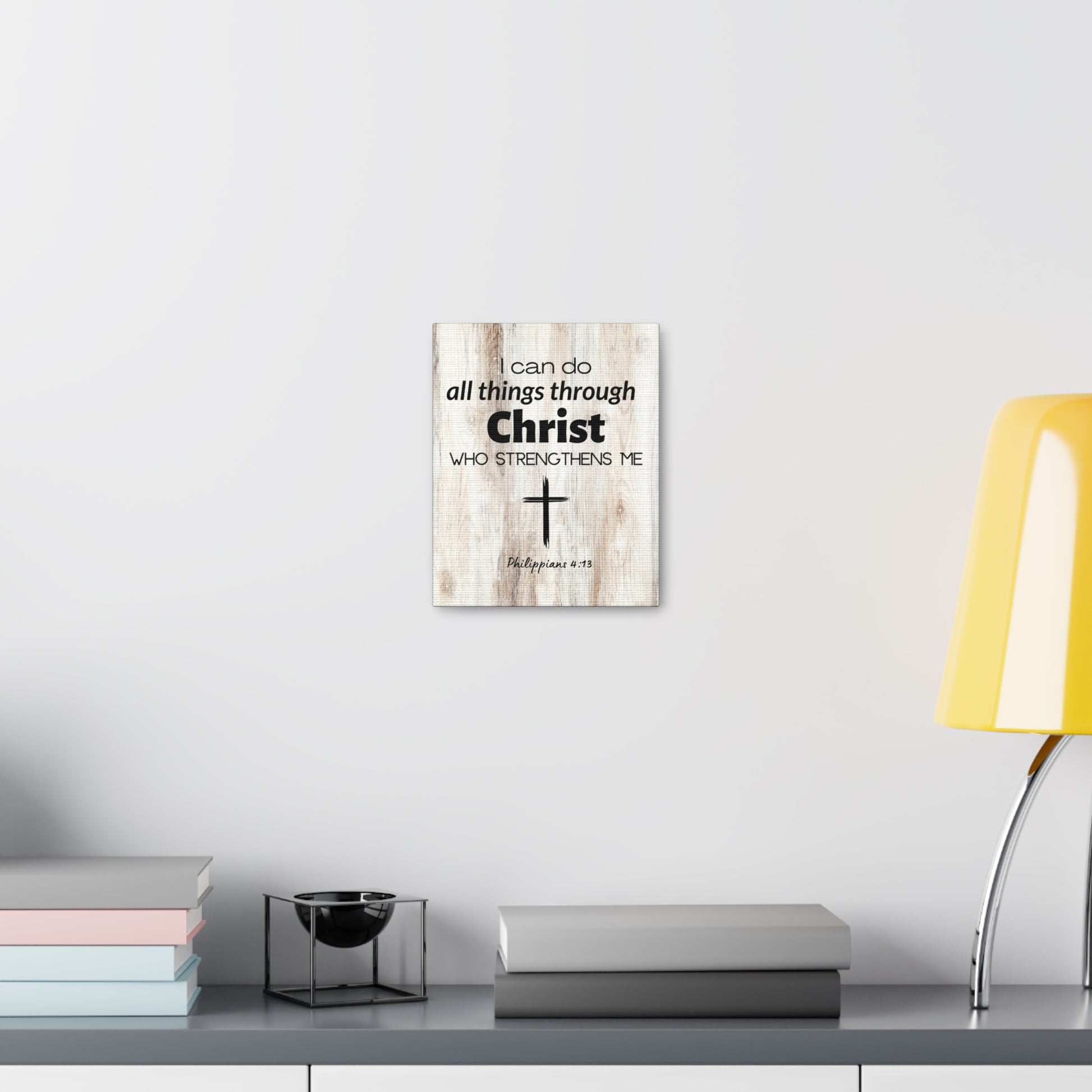 "I Can Do All Things Through Christ" Wall Print - Weave Got Gifts - Unique Gifts You Won’t Find Anywhere Else!