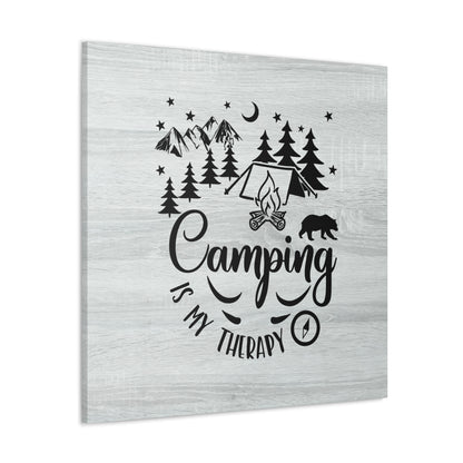 "Camping Is My Therapy" Wall Art - Weave Got Gifts - Unique Gifts You Won’t Find Anywhere Else!