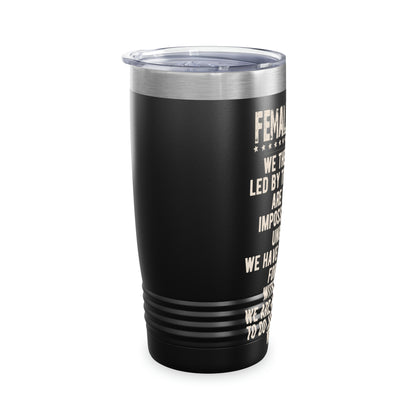 "Female Veteran" Tumbler - Weave Got Gifts - Unique Gifts You Won’t Find Anywhere Else!