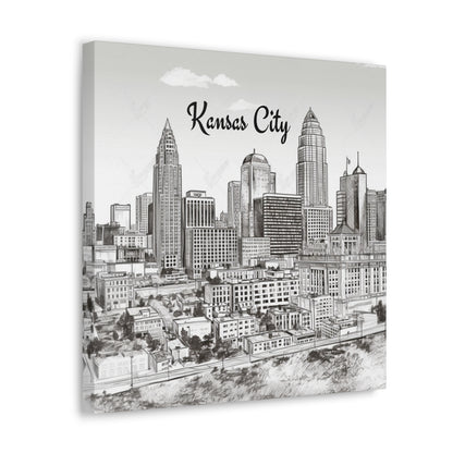 "Kansas City Skyline" Wall Art - Weave Got Gifts - Unique Gifts You Won’t Find Anywhere Else!