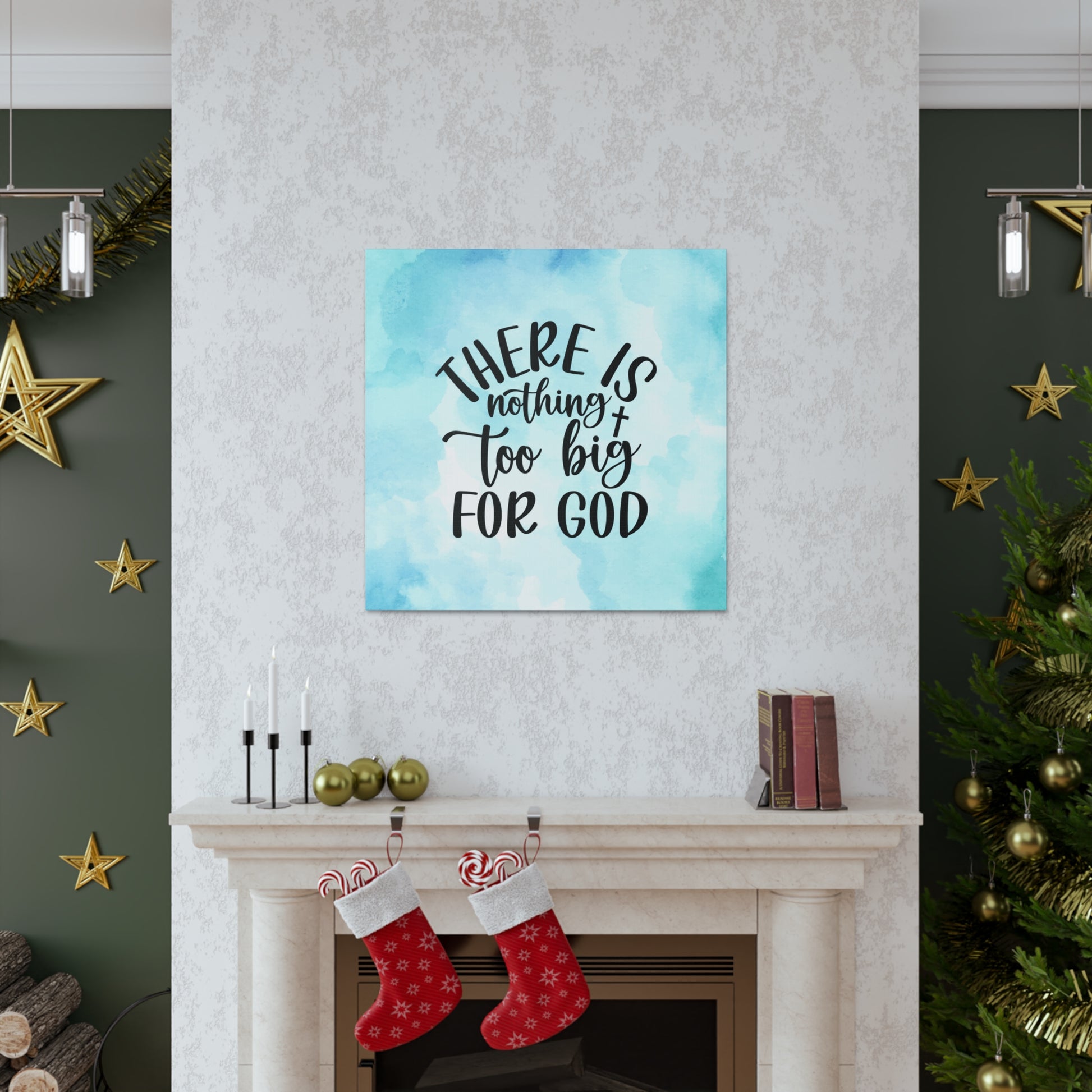 "There Is Nothing Too Big For God" Wall Art - Weave Got Gifts - Unique Gifts You Won’t Find Anywhere Else!