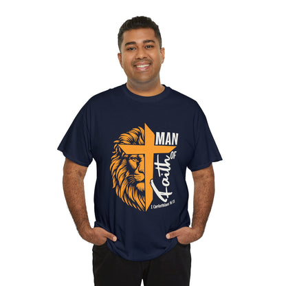 "Man Of Faith" T-Shirt - Weave Got Gifts - Unique Gifts You Won’t Find Anywhere Else!