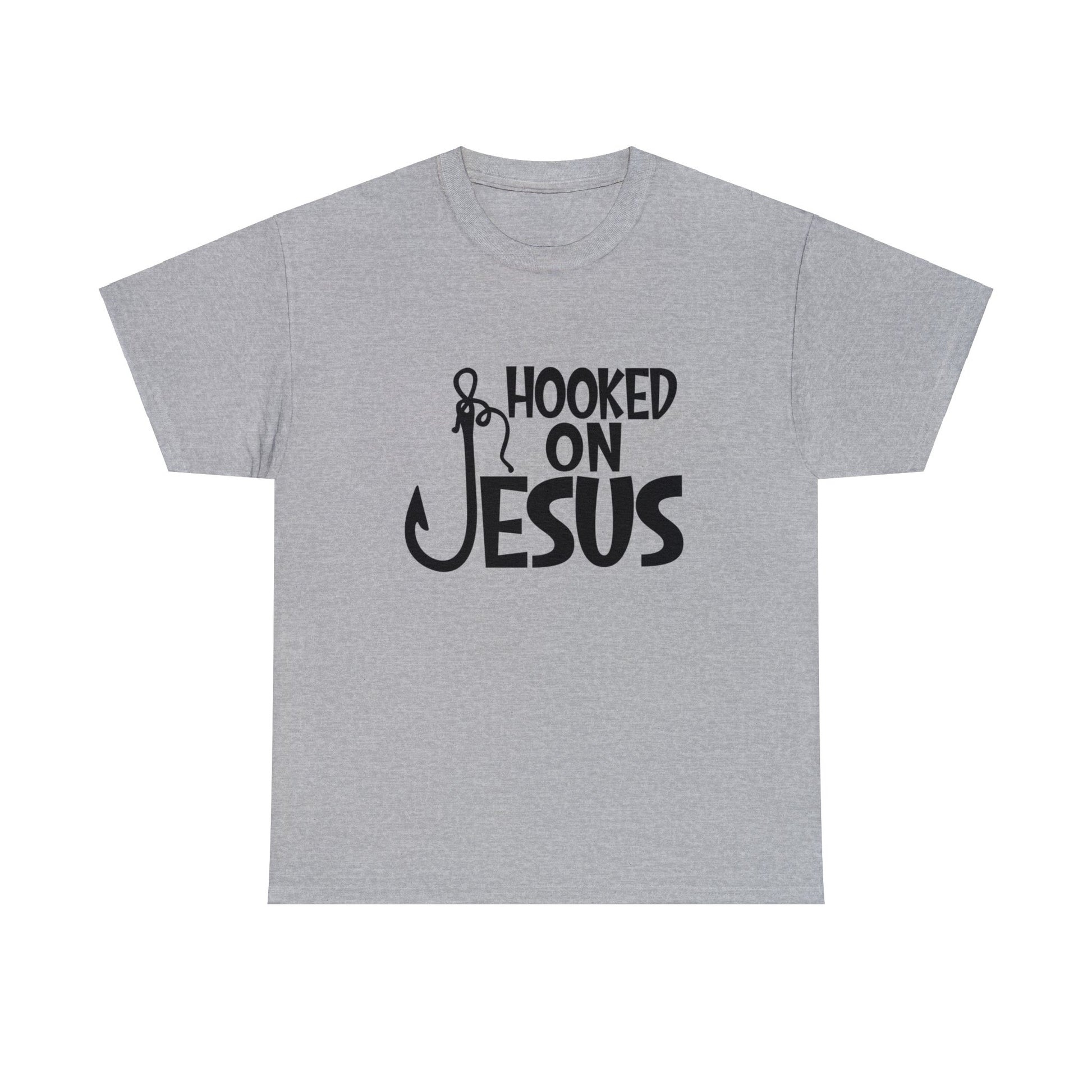 "Hooked on Jesus" T-Shirt - Weave Got Gifts - Unique Gifts You Won’t Find Anywhere Else!