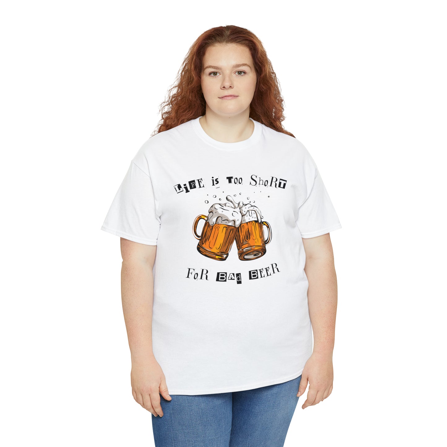 "Life Is Too Short for Bad Beer" T-Shirt - Weave Got Gifts - Unique Gifts You Won’t Find Anywhere Else!