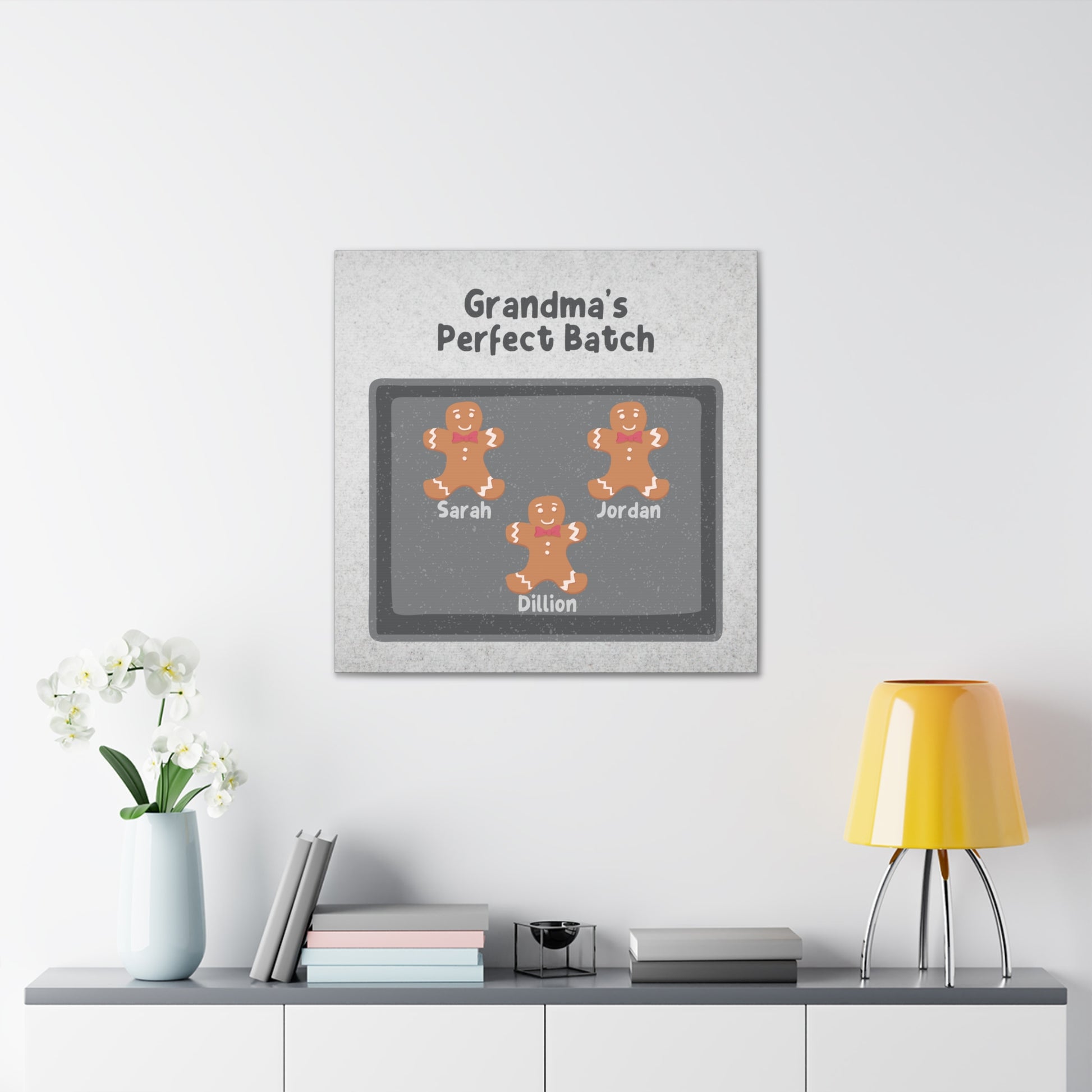 Custom "Grandma's Perfect Batch" Wall Art - Weave Got Gifts - Unique Gifts You Won’t Find Anywhere Else!