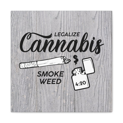 "Legalize Cannabis" Wall Art - Weave Got Gifts - Unique Gifts You Won’t Find Anywhere Else!