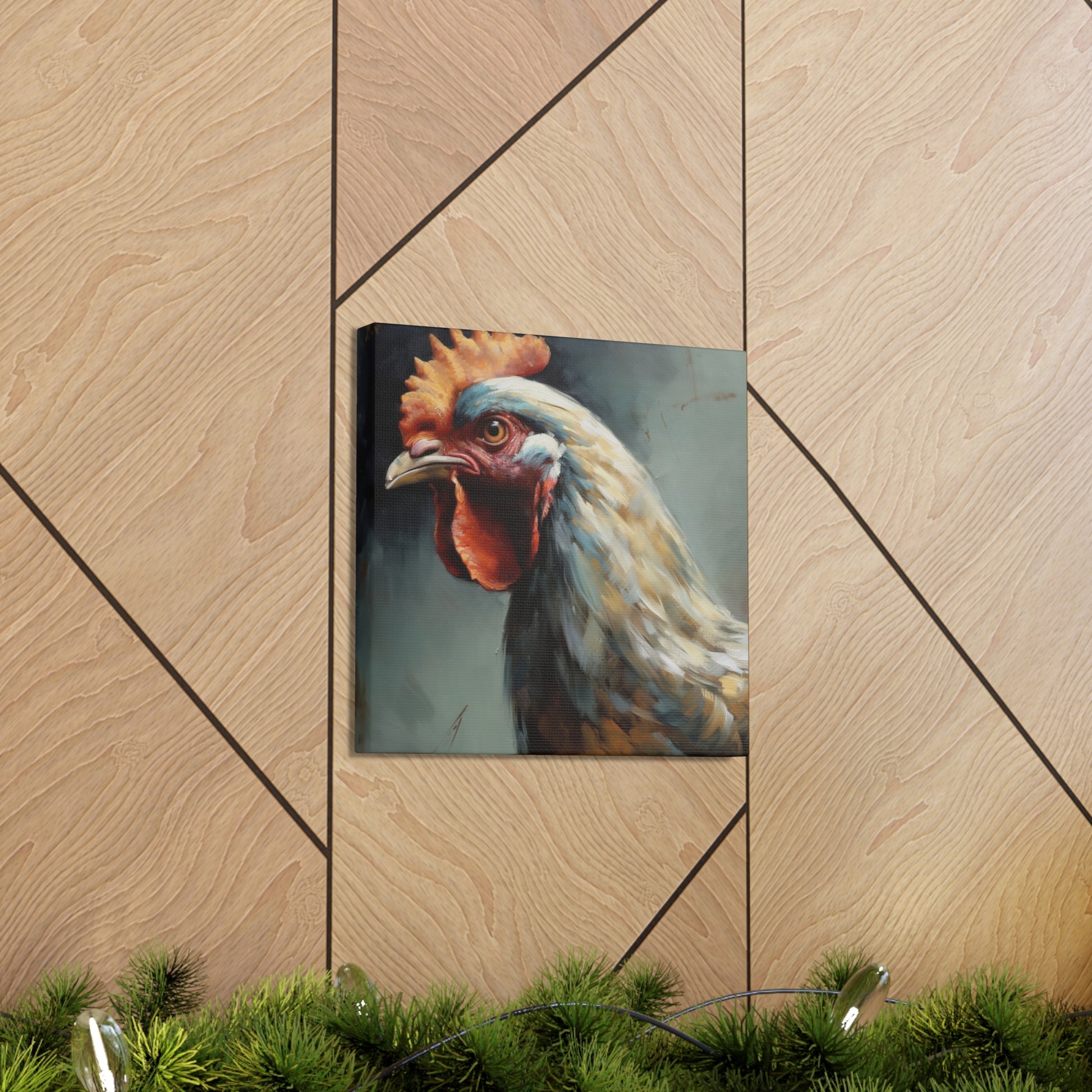 "Country Chicken" Wall Art - Weave Got Gifts - Unique Gifts You Won’t Find Anywhere Else!