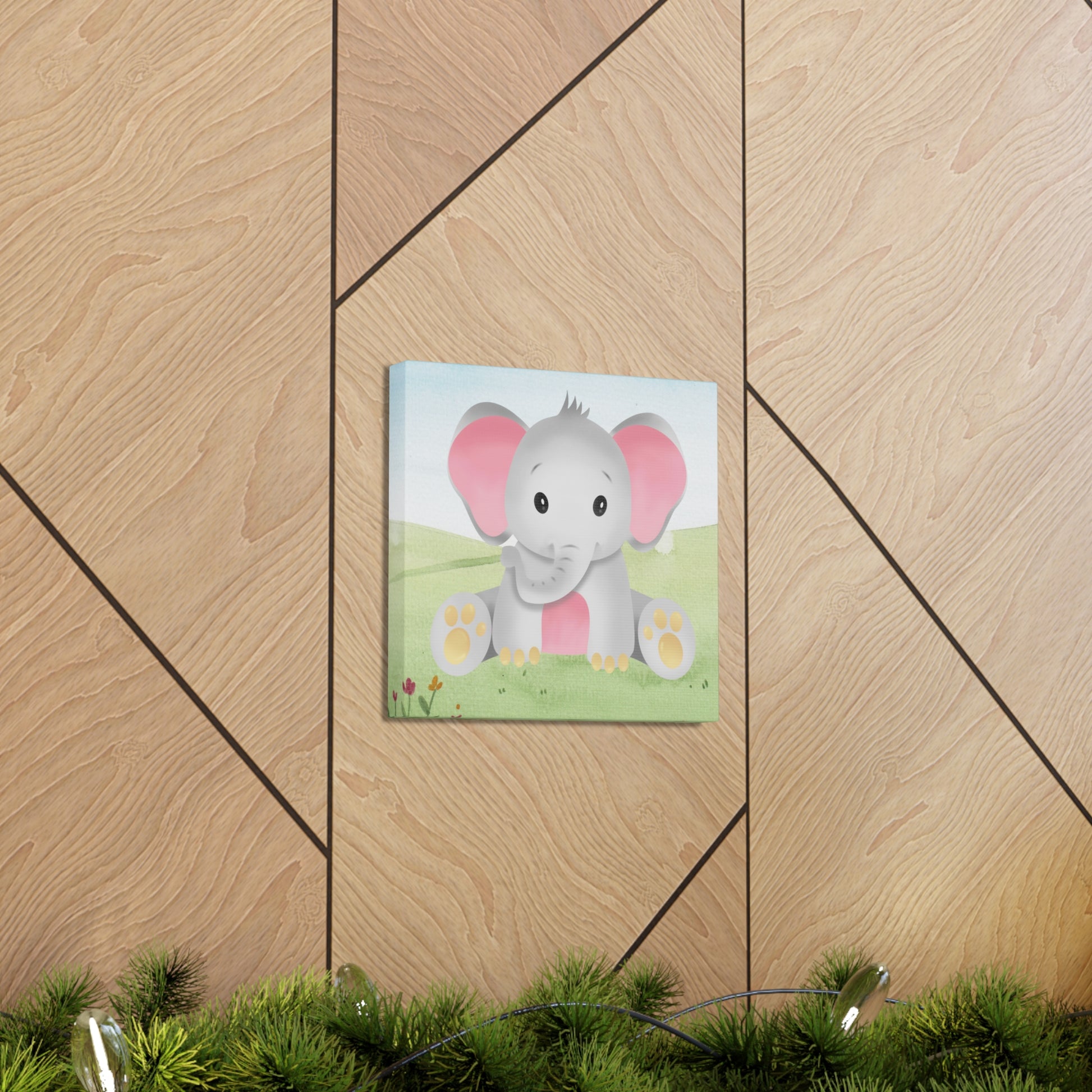 "Baby Elephant" Wall Art - Weave Got Gifts - Unique Gifts You Won’t Find Anywhere Else!