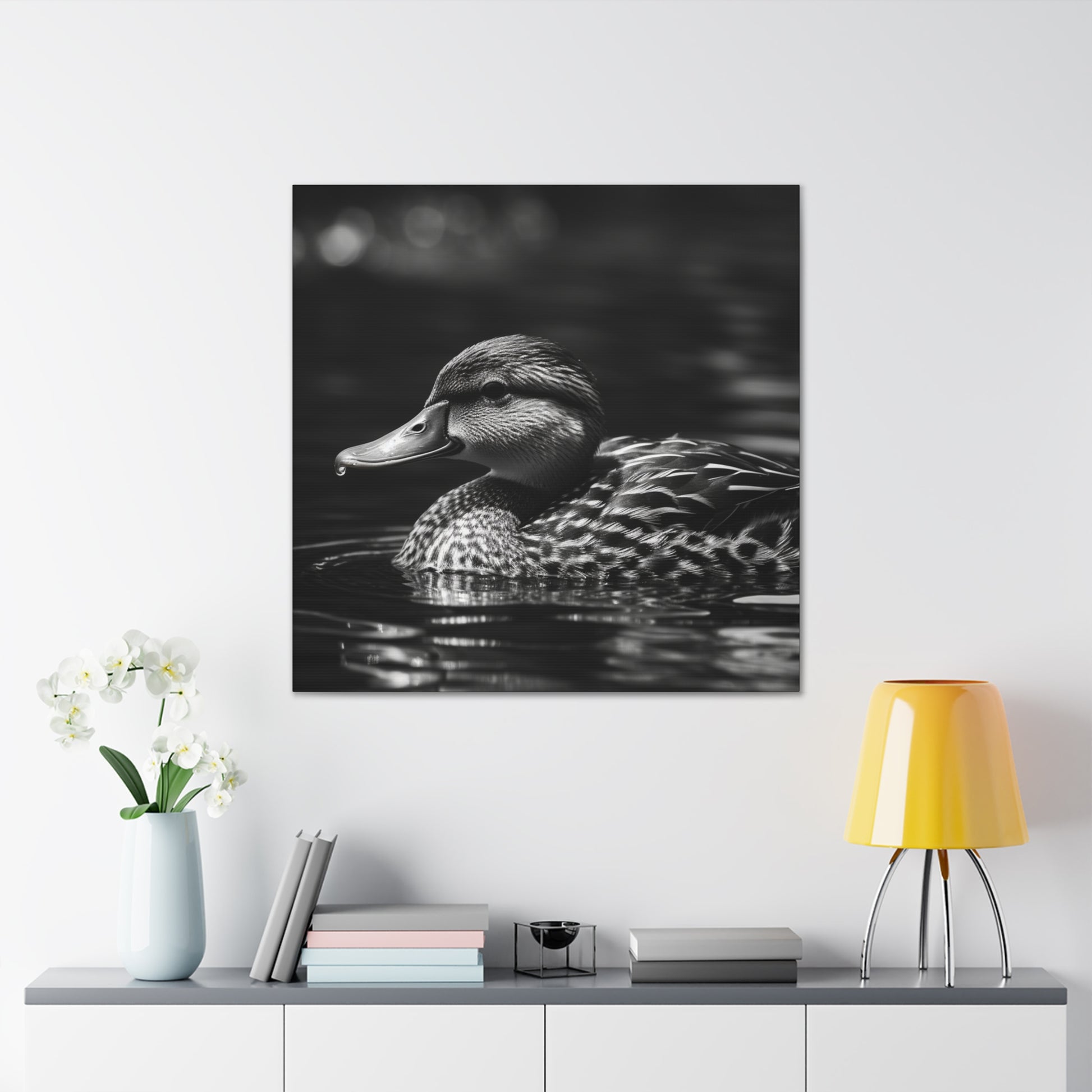 Nature photography mallard duck wall art
