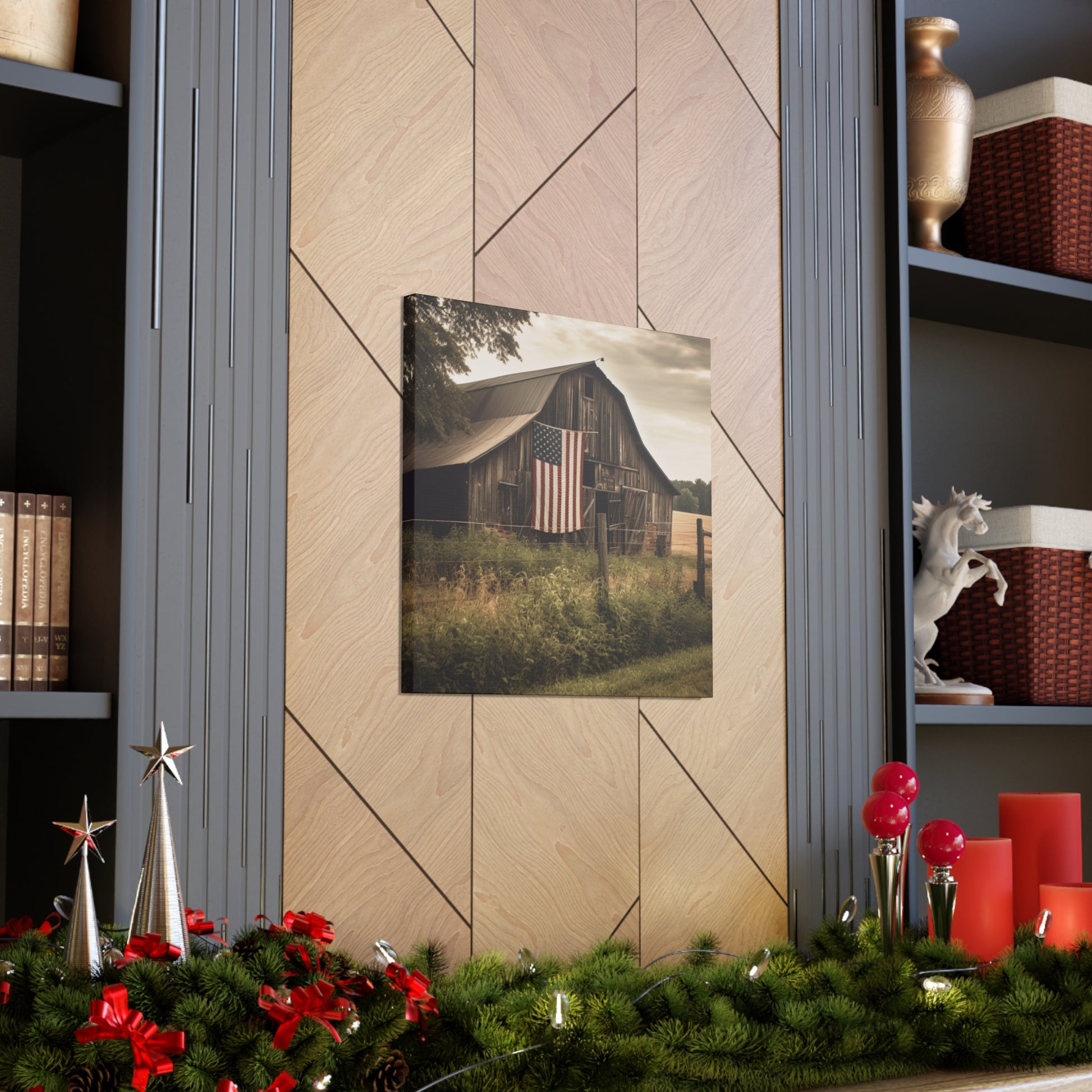 "American Farm" Wall Art - Weave Got Gifts - Unique Gifts You Won’t Find Anywhere Else!