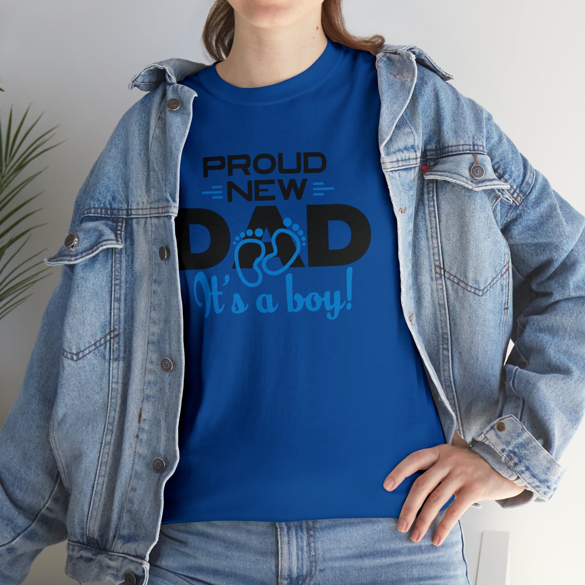"New Boy Dad" T-Shirt - Weave Got Gifts - Unique Gifts You Won’t Find Anywhere Else!