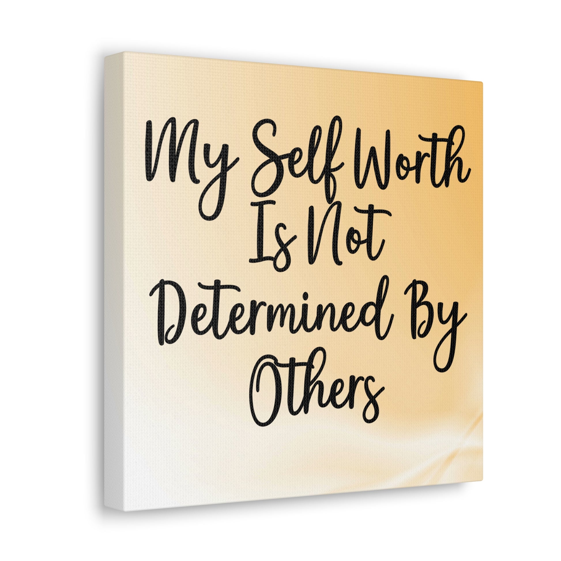 "My Self Worth Is Not Determined By Others" Wall Art - Weave Got Gifts - Unique Gifts You Won’t Find Anywhere Else!