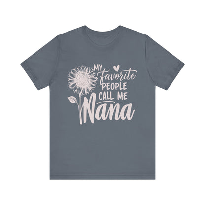 "My Favorite People Call Me Nana T-Shirt Design SVG, PNG, JPEG, PDF"