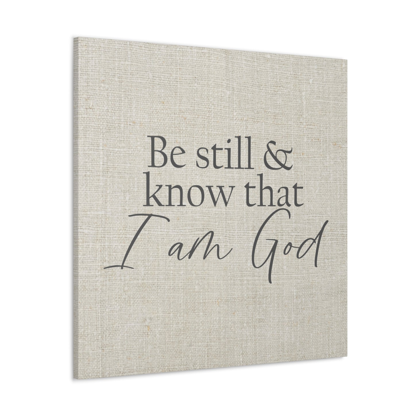 "Be Still & Know That I Am God" Wall Art - Weave Got Gifts - Unique Gifts You Won’t Find Anywhere Else!