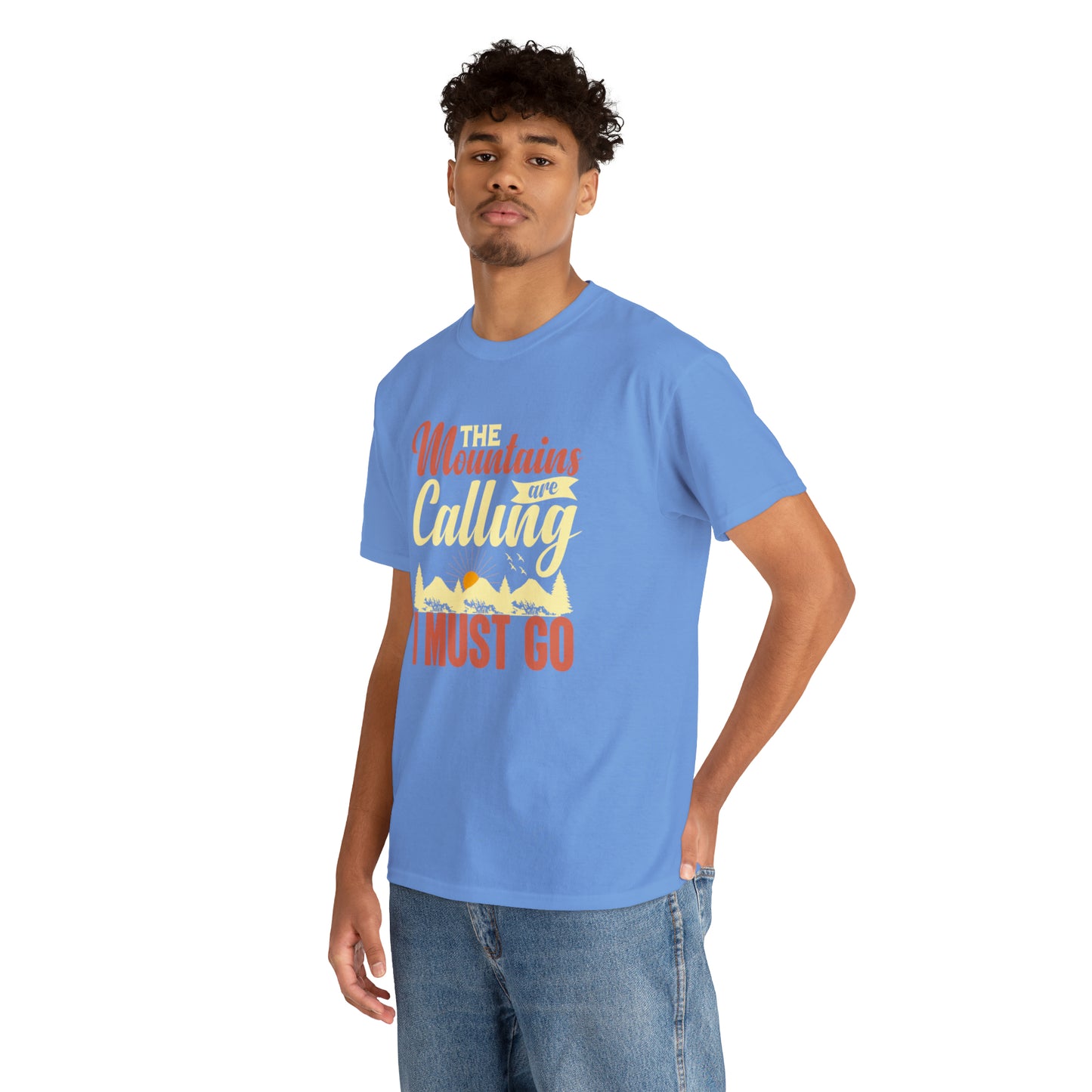 "The Mountains Are Calling" T-Shirt - Weave Got Gifts - Unique Gifts You Won’t Find Anywhere Else!