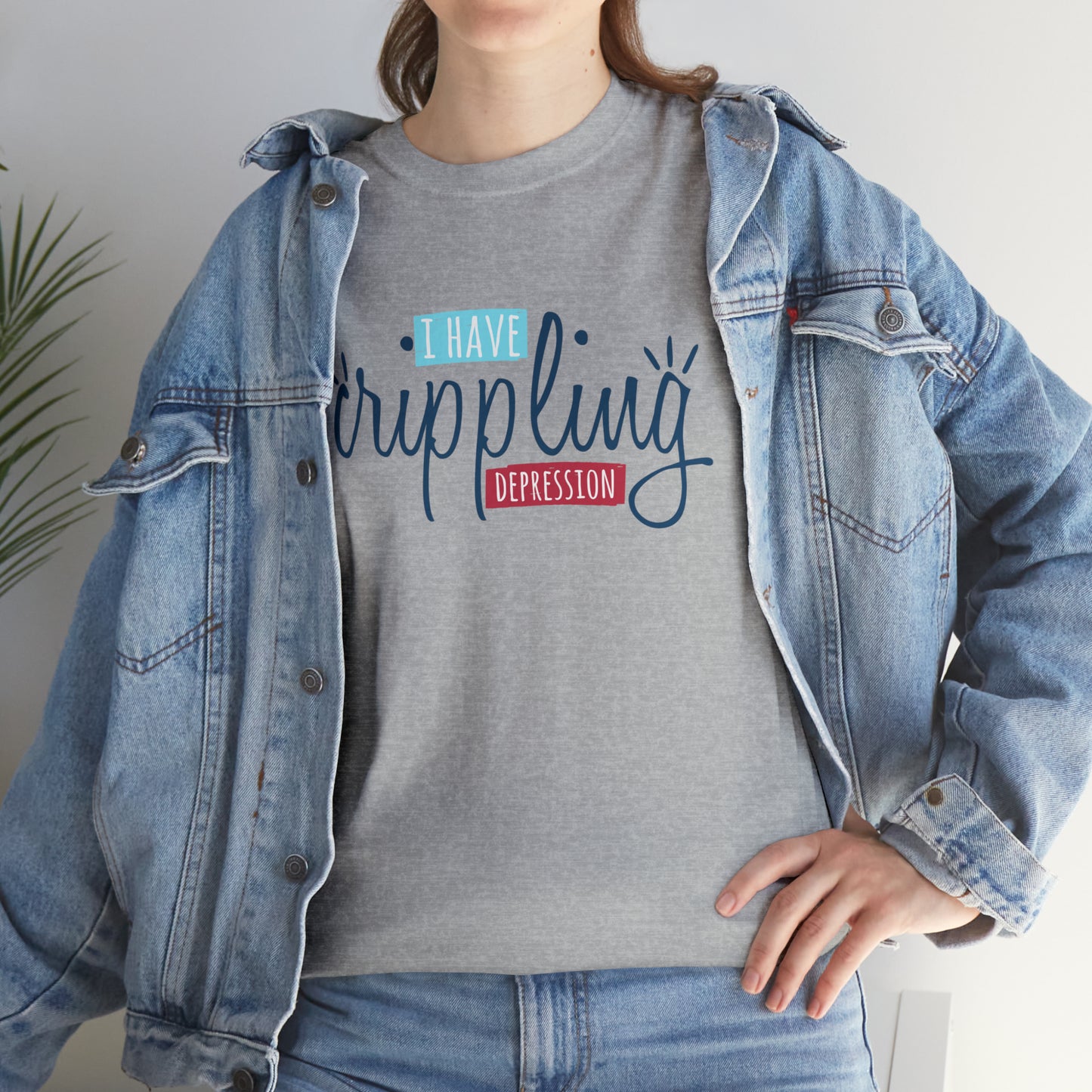 "I Have Crippling Depression" T-Shirt - Weave Got Gifts - Unique Gifts You Won’t Find Anywhere Else!
