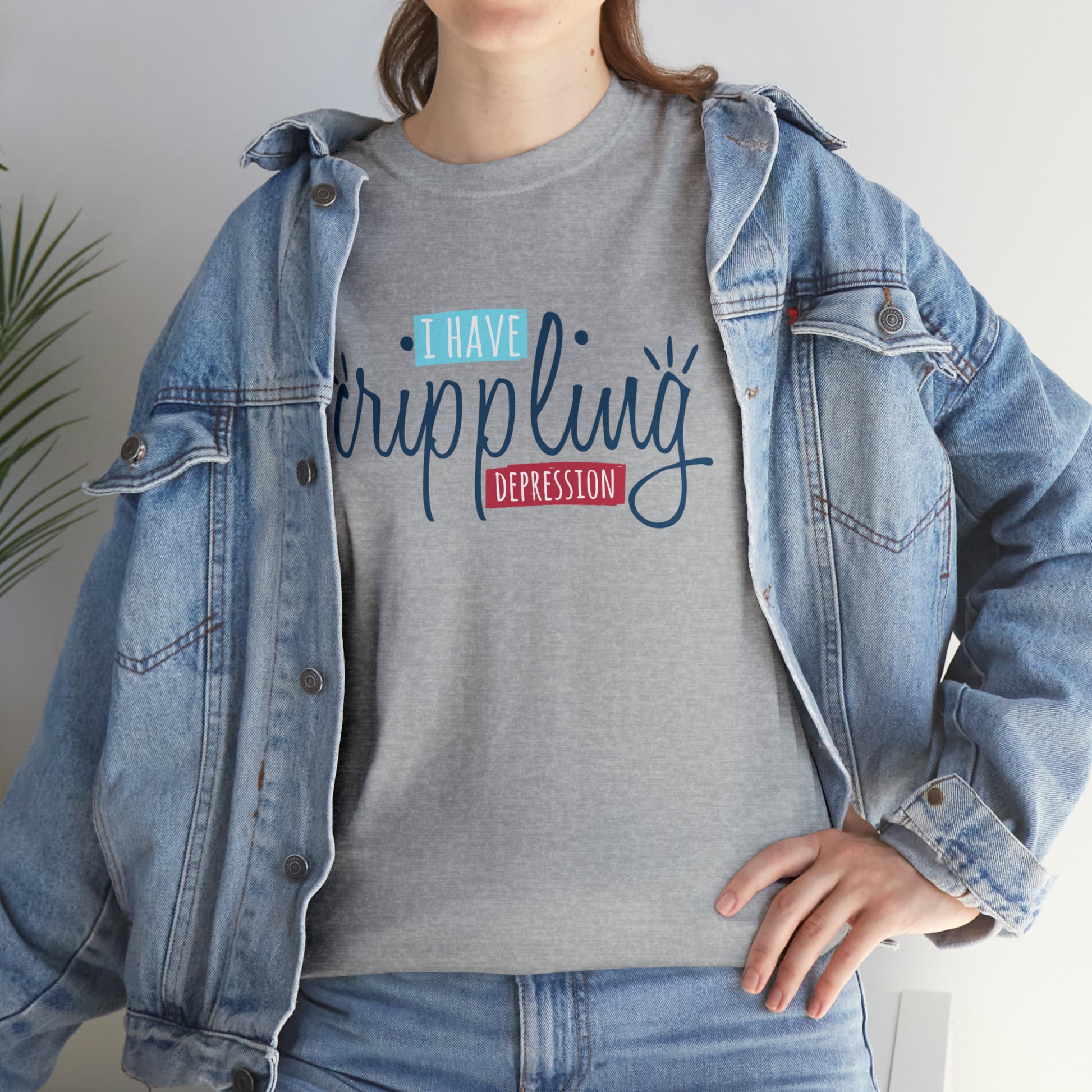 "I Have Crippling Depression" T-Shirt - Weave Got Gifts - Unique Gifts You Won’t Find Anywhere Else!