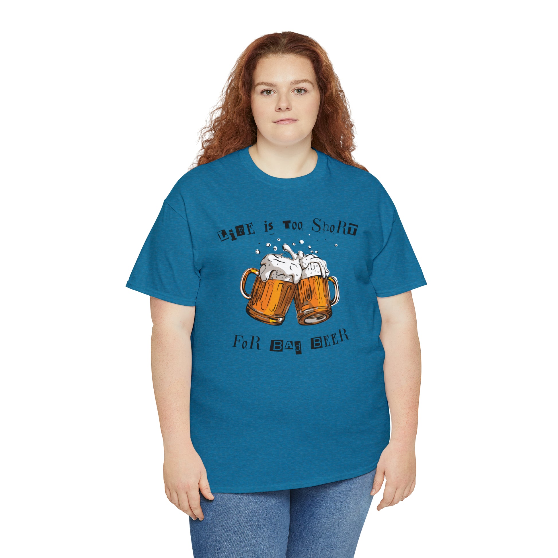 "Life Is Too Short for Bad Beer" T-Shirt - Weave Got Gifts - Unique Gifts You Won’t Find Anywhere Else!
