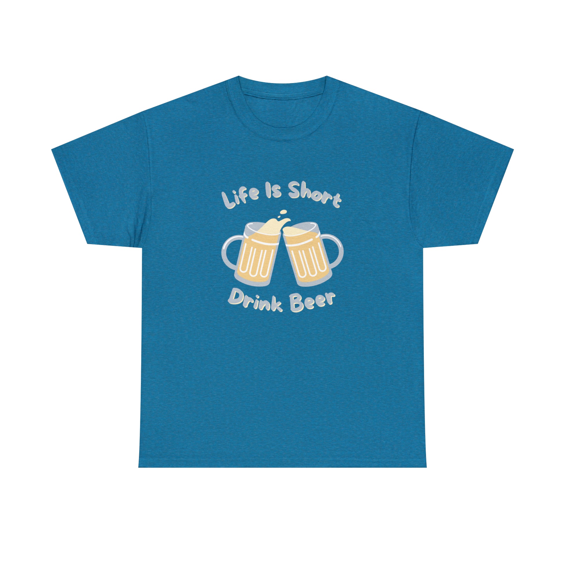 "Life Is Short, Drink Beer" T-Shirt - Weave Got Gifts - Unique Gifts You Won’t Find Anywhere Else!