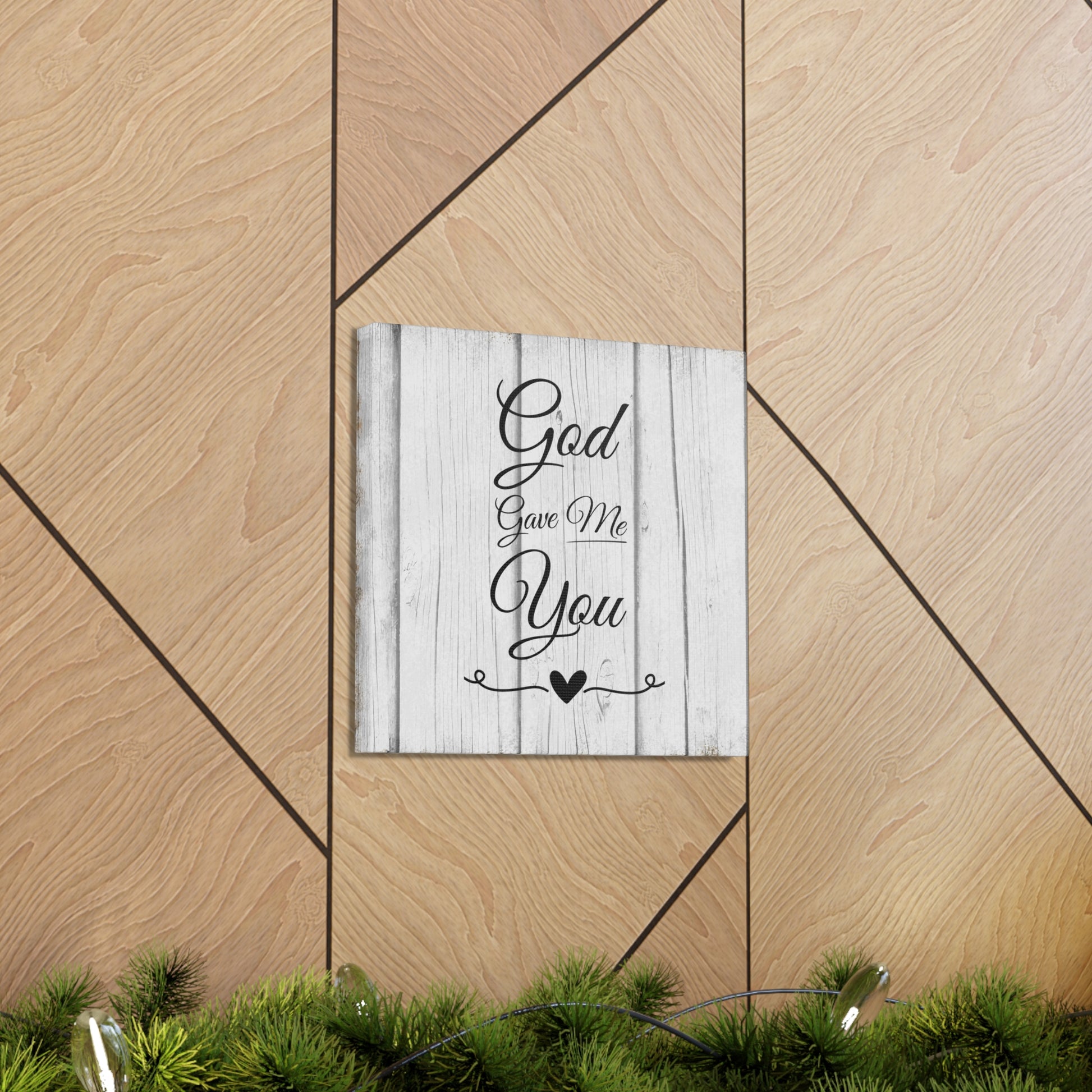 "God Gave Me You" Wall Art - Weave Got Gifts - Unique Gifts You Won’t Find Anywhere Else!