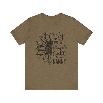"Casual and Stylish Nanny Apparel with Crew Neckline"