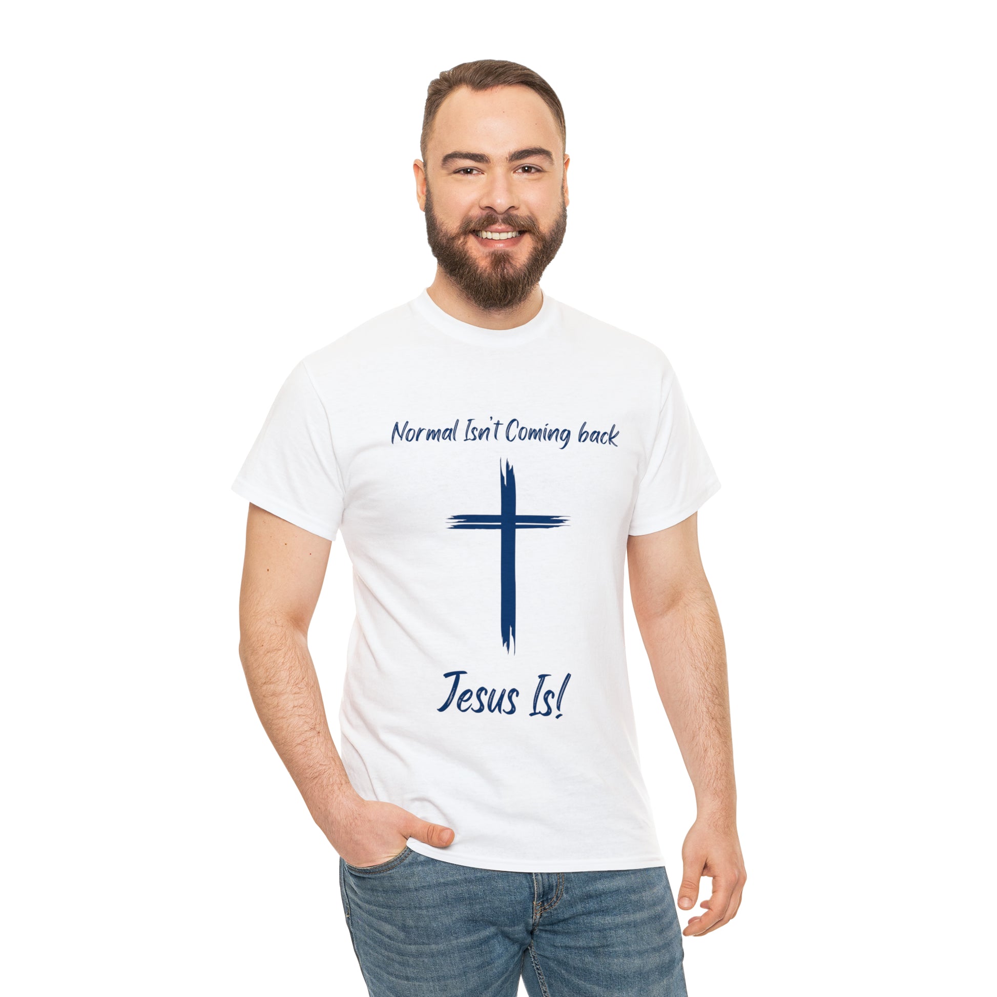 "Normal Isn't Coming Back, Jesus Is" T-Shirt - Weave Got Gifts - Unique Gifts You Won’t Find Anywhere Else!