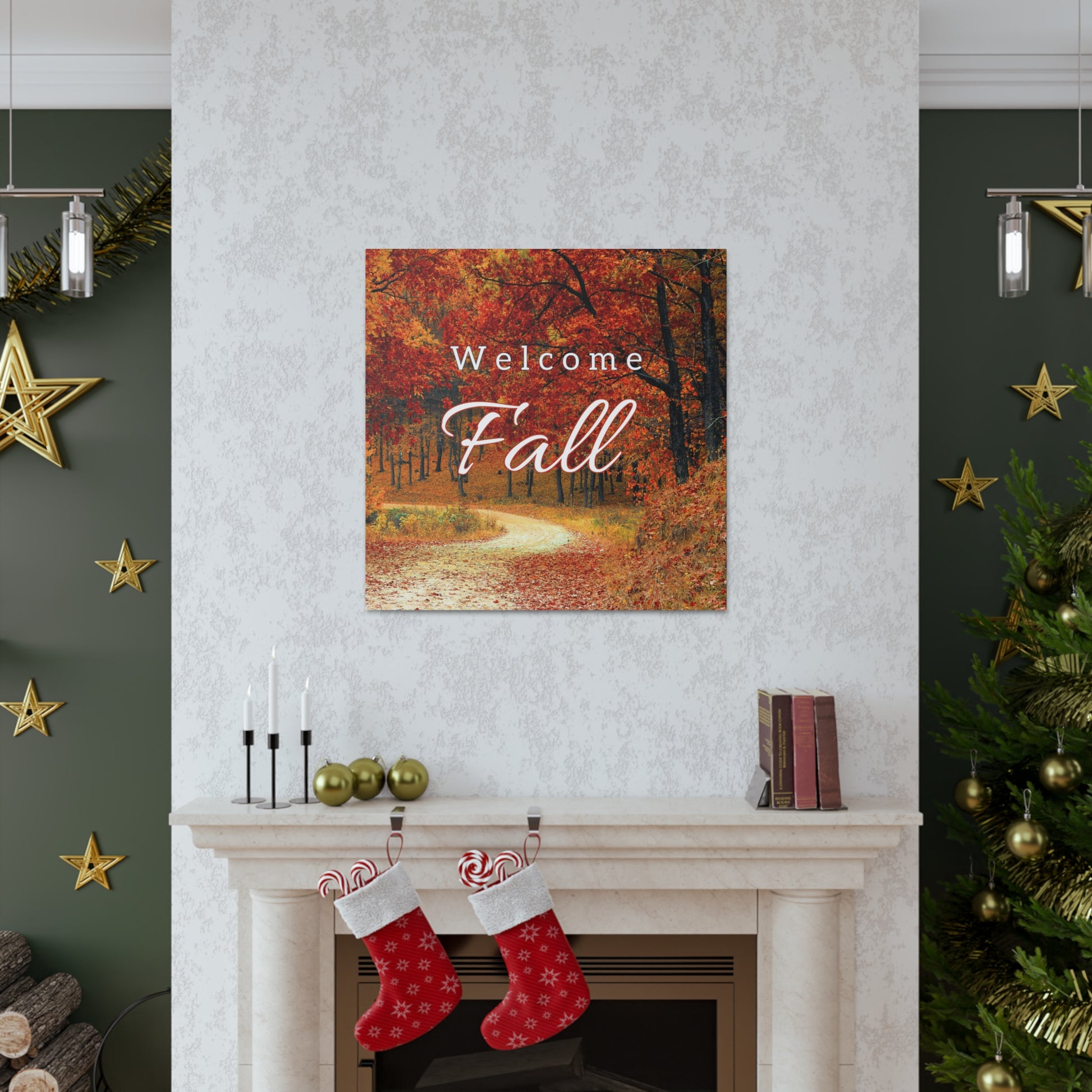 "Welcome Fall" Wall Art - Weave Got Gifts - Unique Gifts You Won’t Find Anywhere Else!