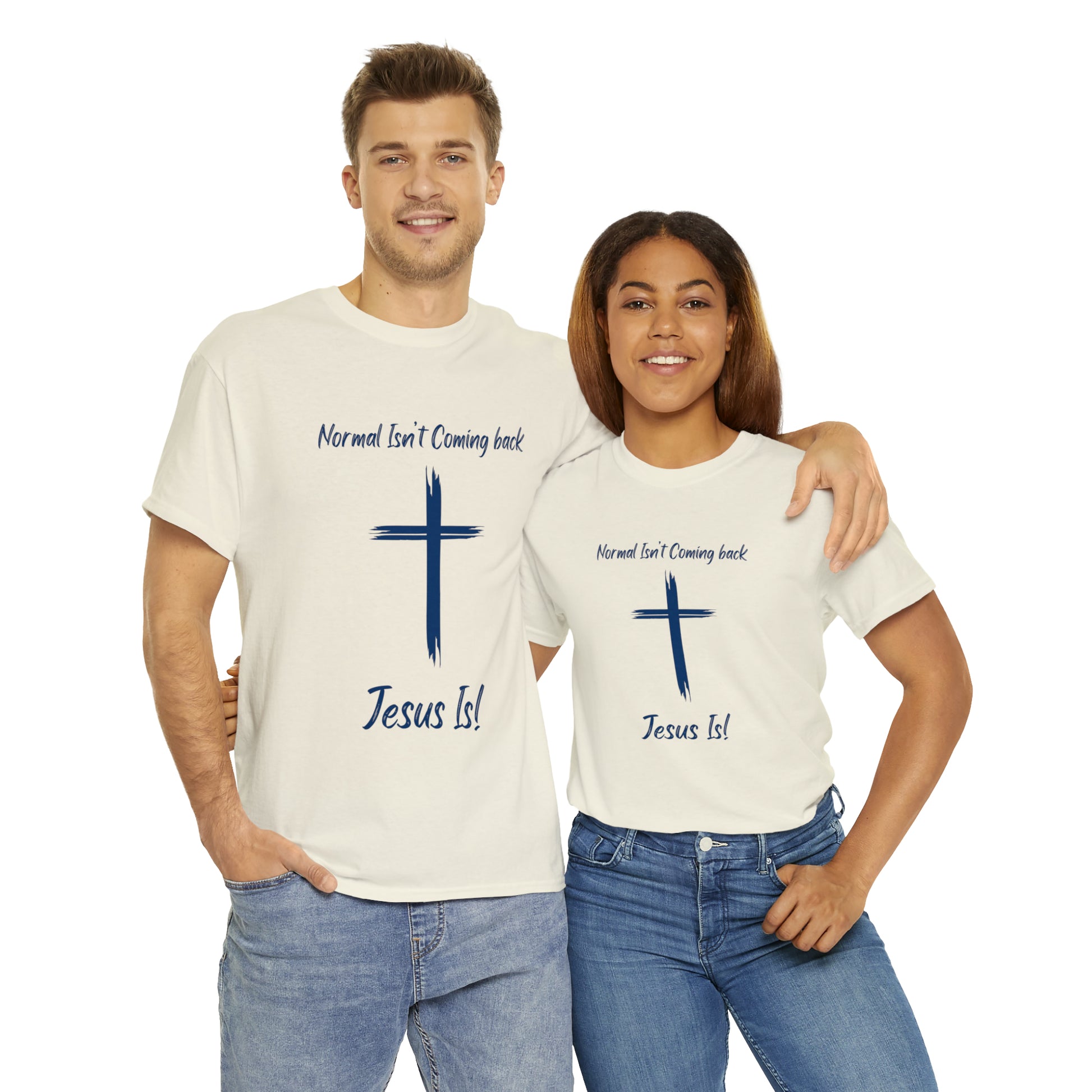 "Normal Isn't Coming Back, Jesus Is" T-Shirt - Weave Got Gifts - Unique Gifts You Won’t Find Anywhere Else!